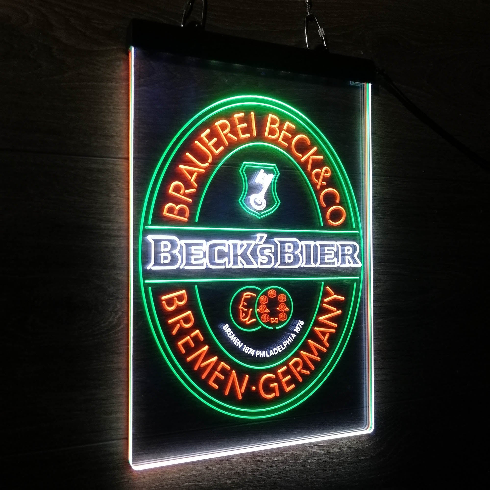 Beck's Bier Beer Neon LED Sign 3 Colors