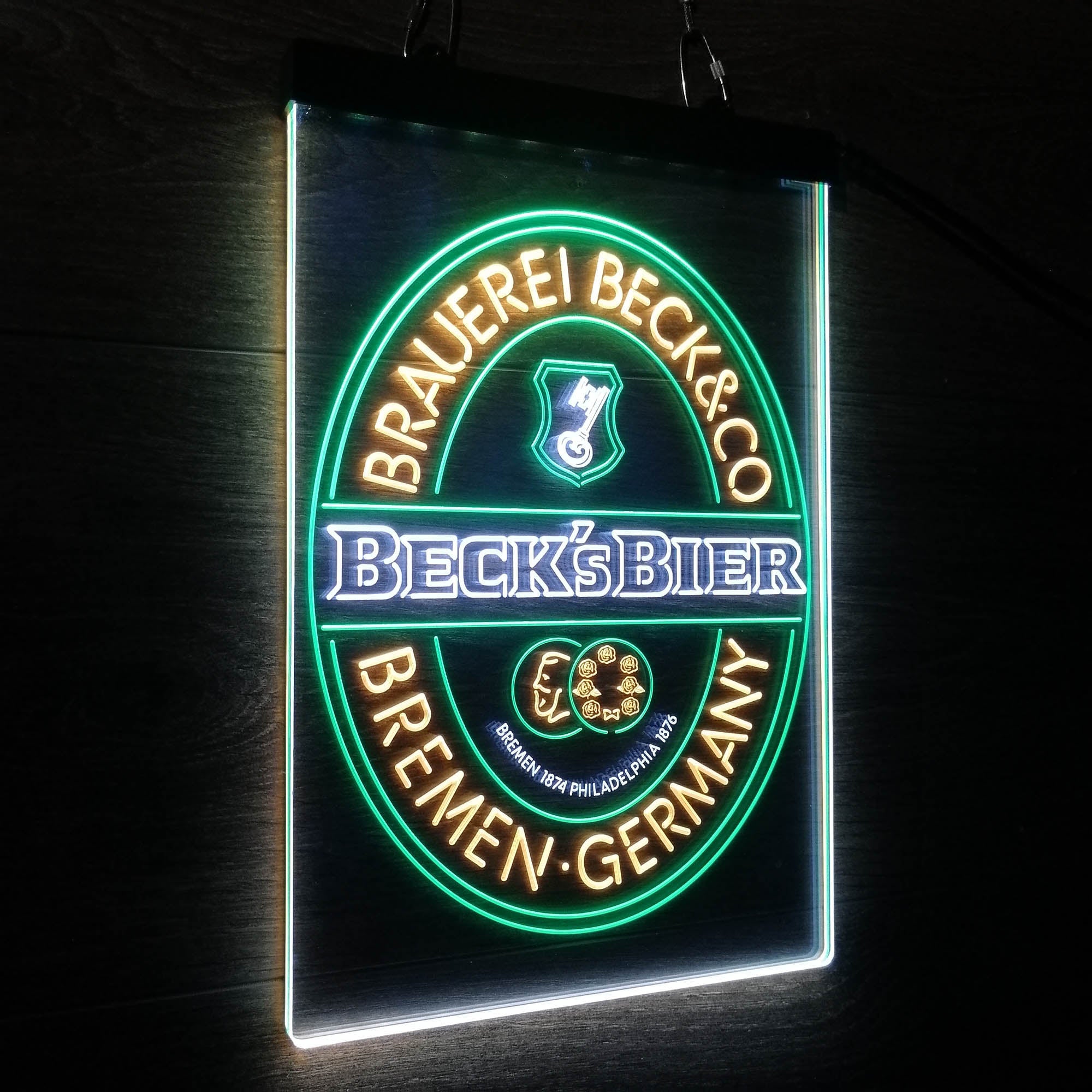 Beck's Bier Beer Neon LED Sign 3 Colors