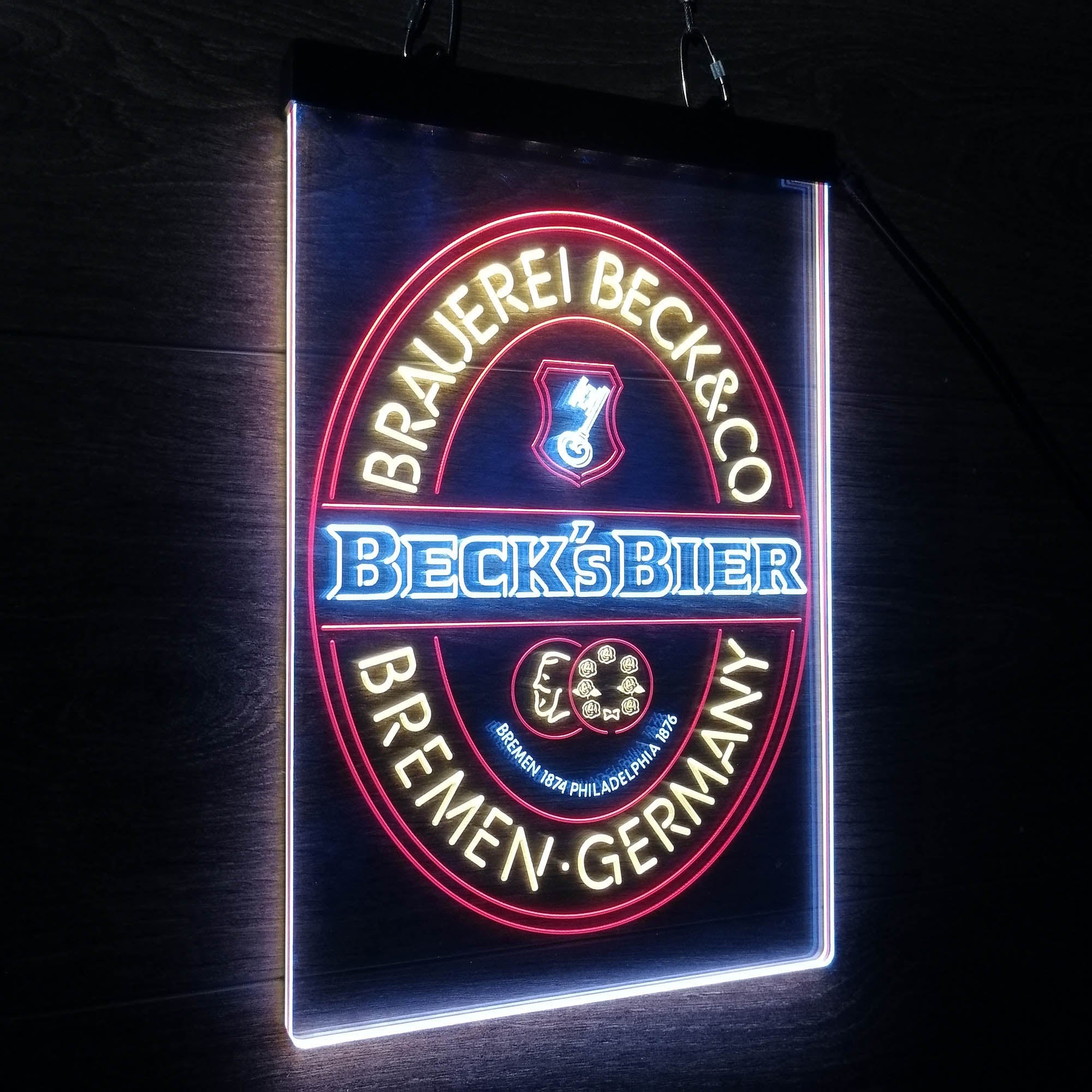 Beck's Bier Beer Neon LED Sign 3 Colors