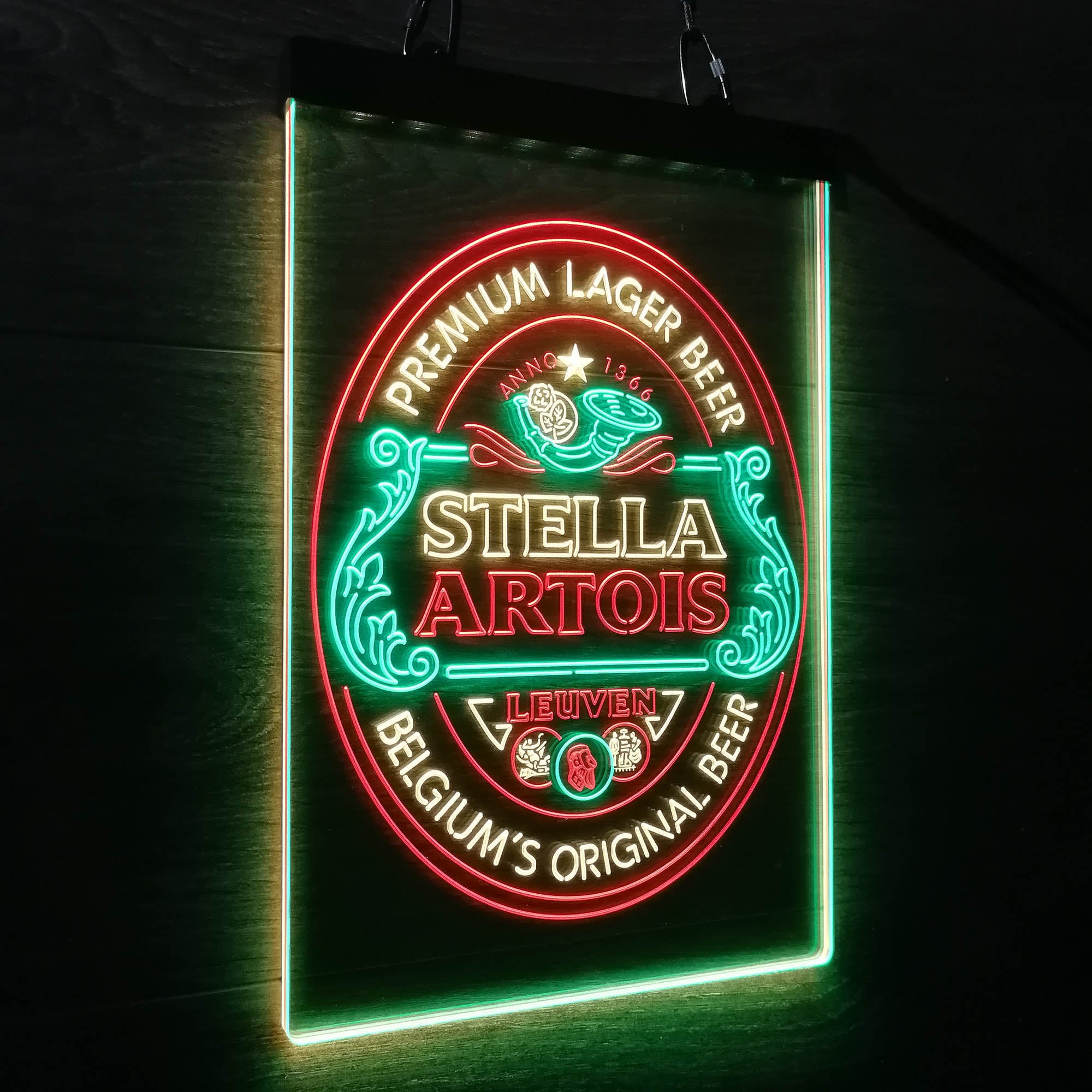 Stella Artois Larger Beer Neon LED Sign 3 Colors