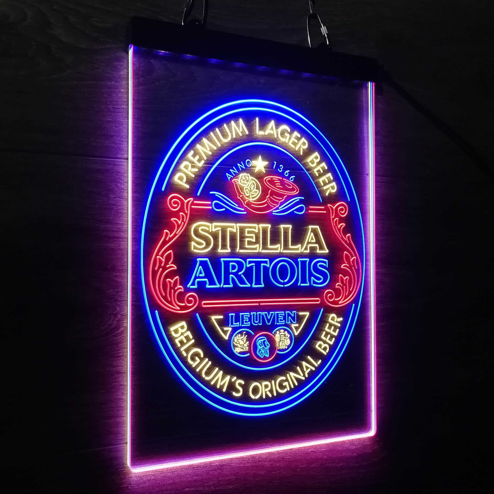 Stella Artois Larger Beer Neon LED Sign 3 Colors