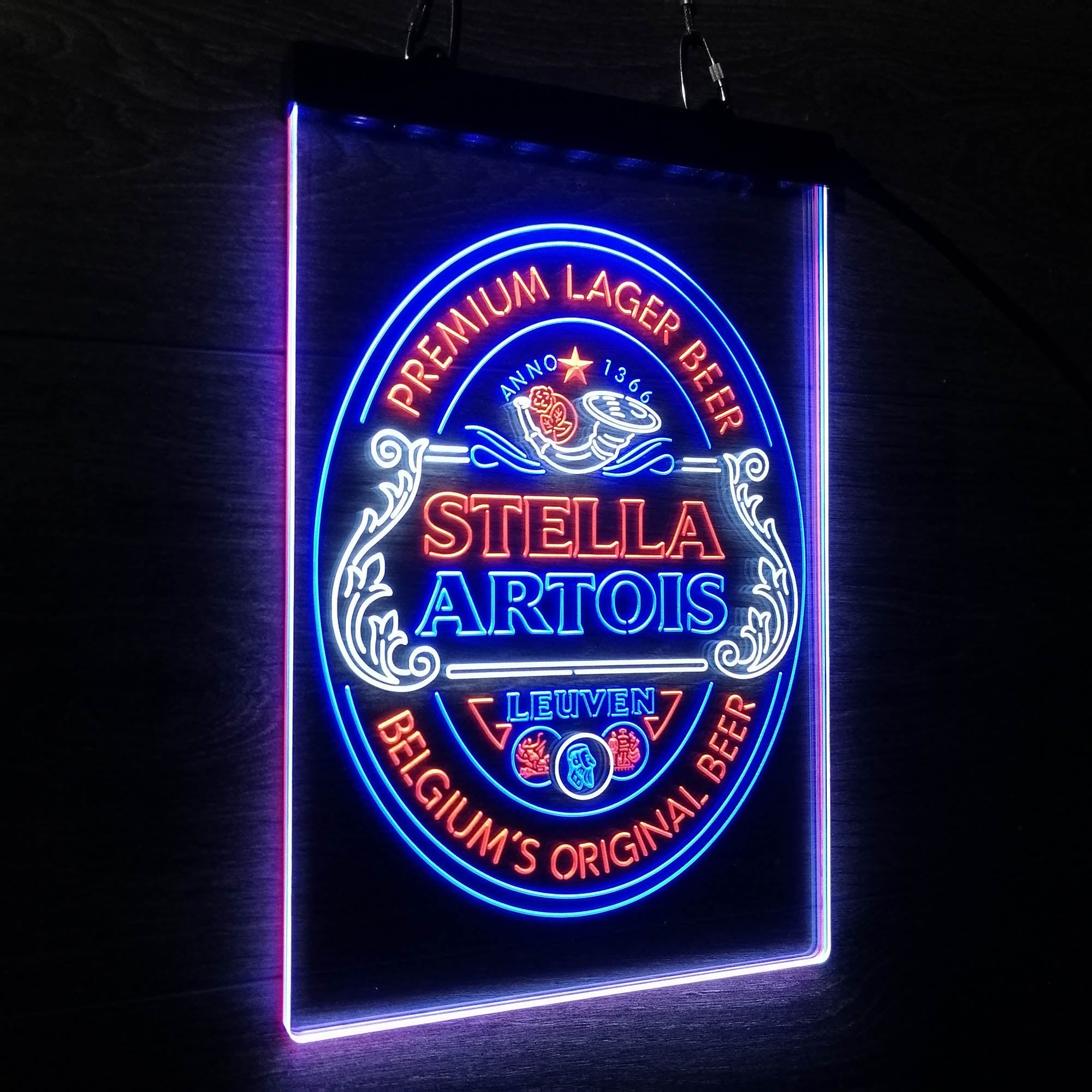 Stella Artois Larger Beer Neon LED Sign 3 Colors