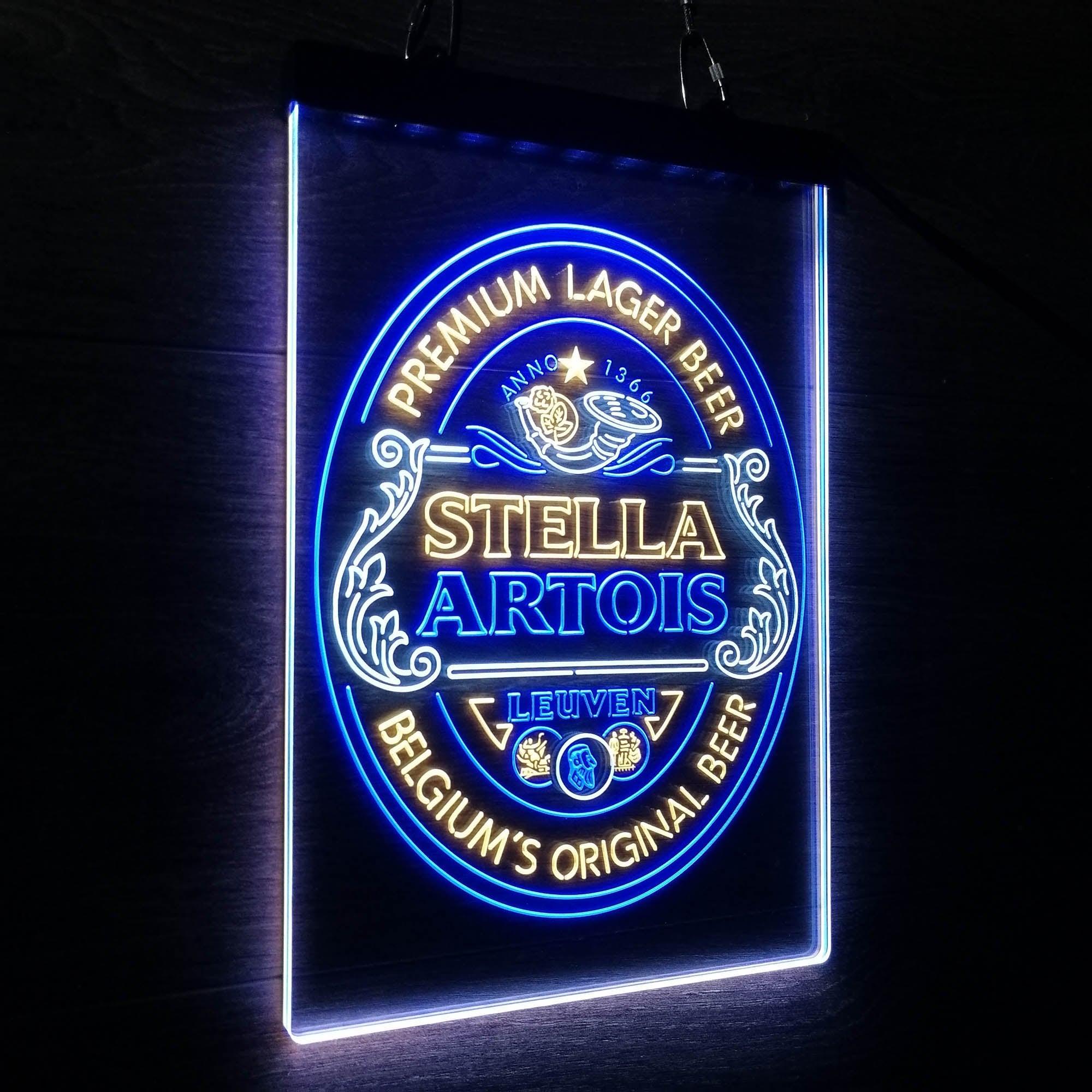 Stella Artois Larger Beer Neon LED Sign 3 Colors