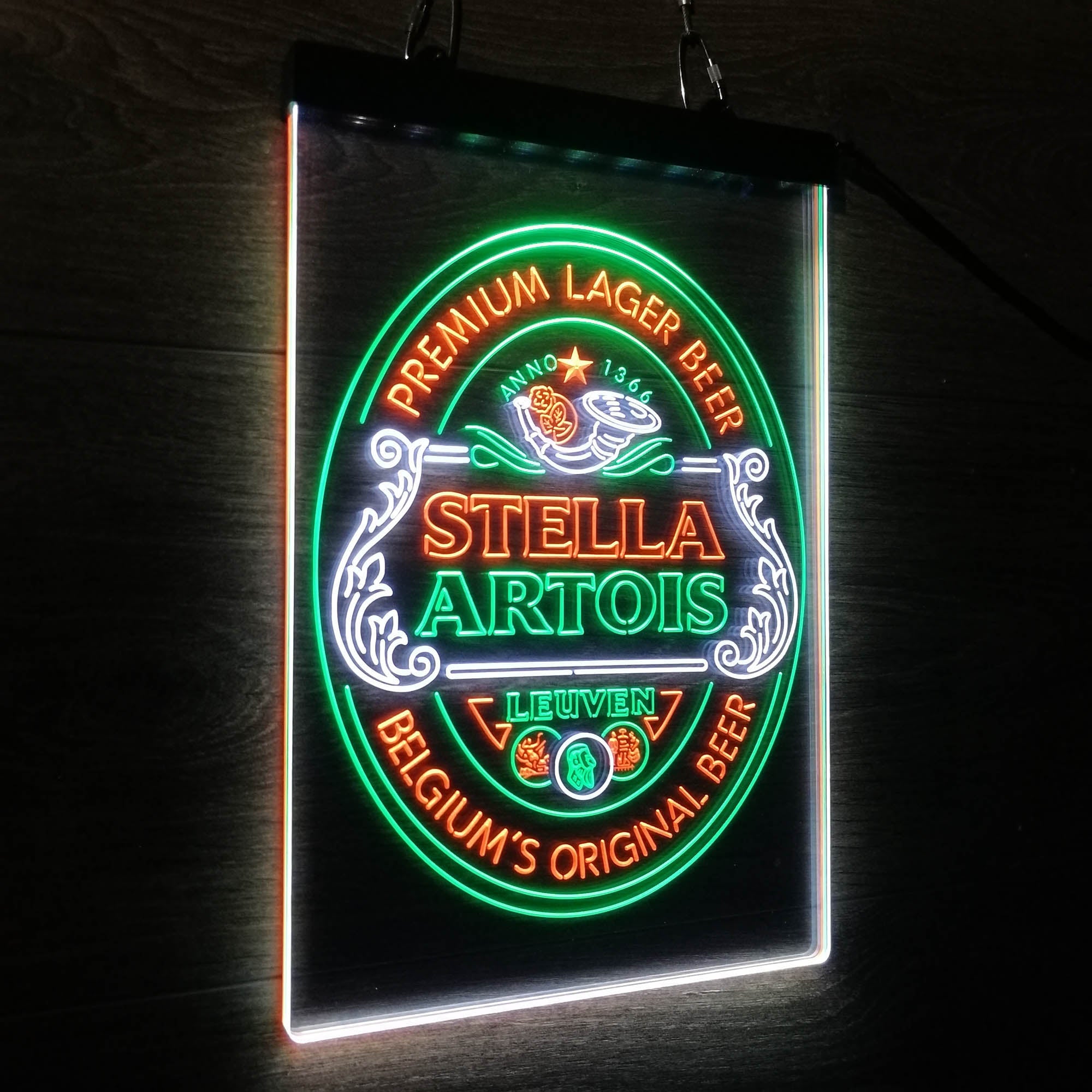 Stella Artois Larger Beer Neon LED Sign 3 Colors