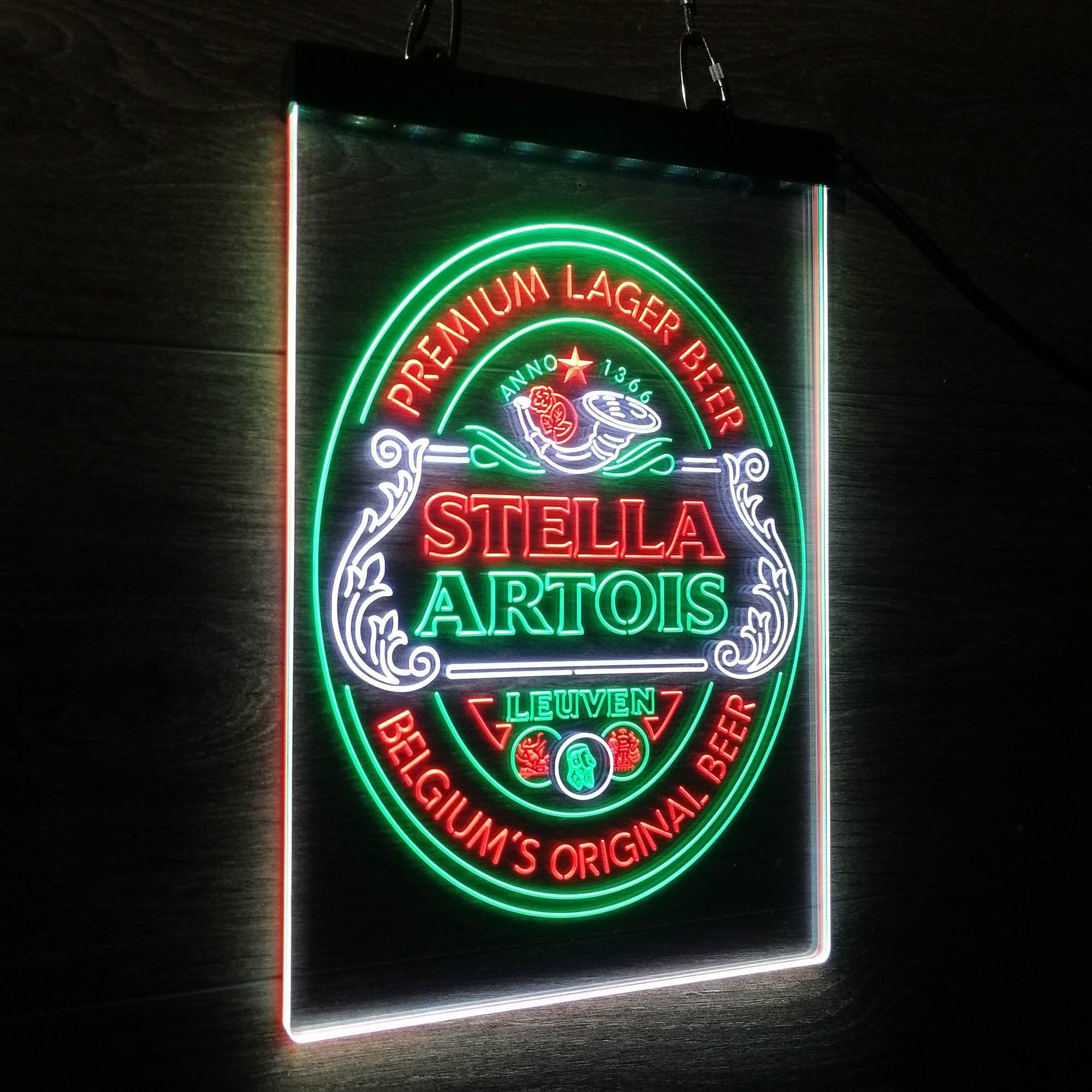 Stella Artois Larger Beer Neon LED Sign 3 Colors