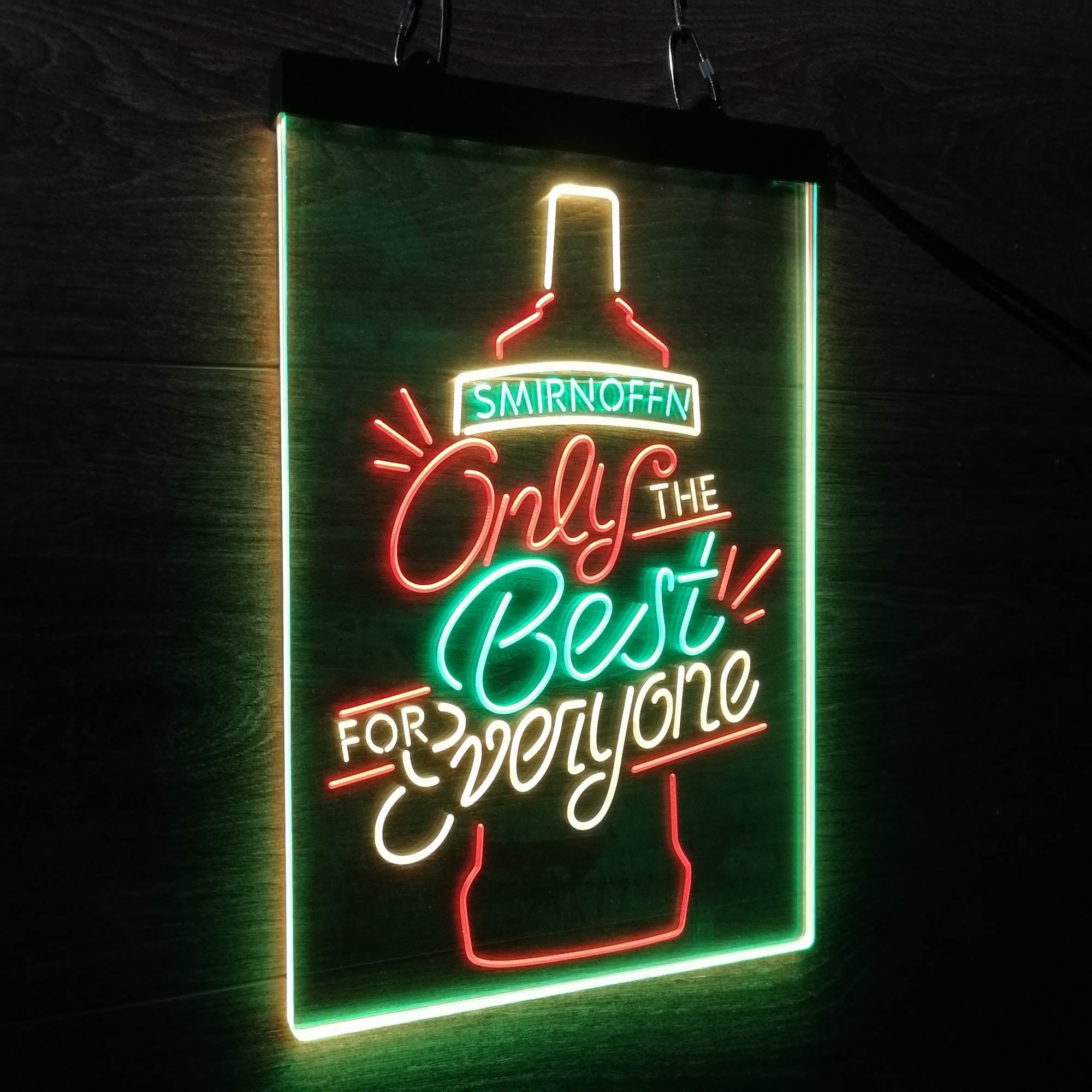 Smirnoff Only The B Neon LED Sign 3 Colors