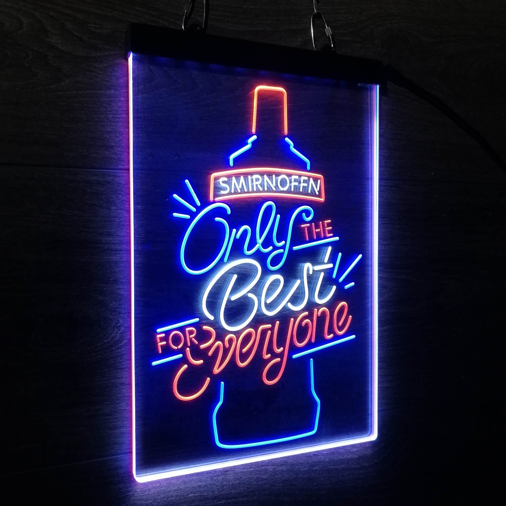 Smirnoff Only The B Neon LED Sign 3 Colors