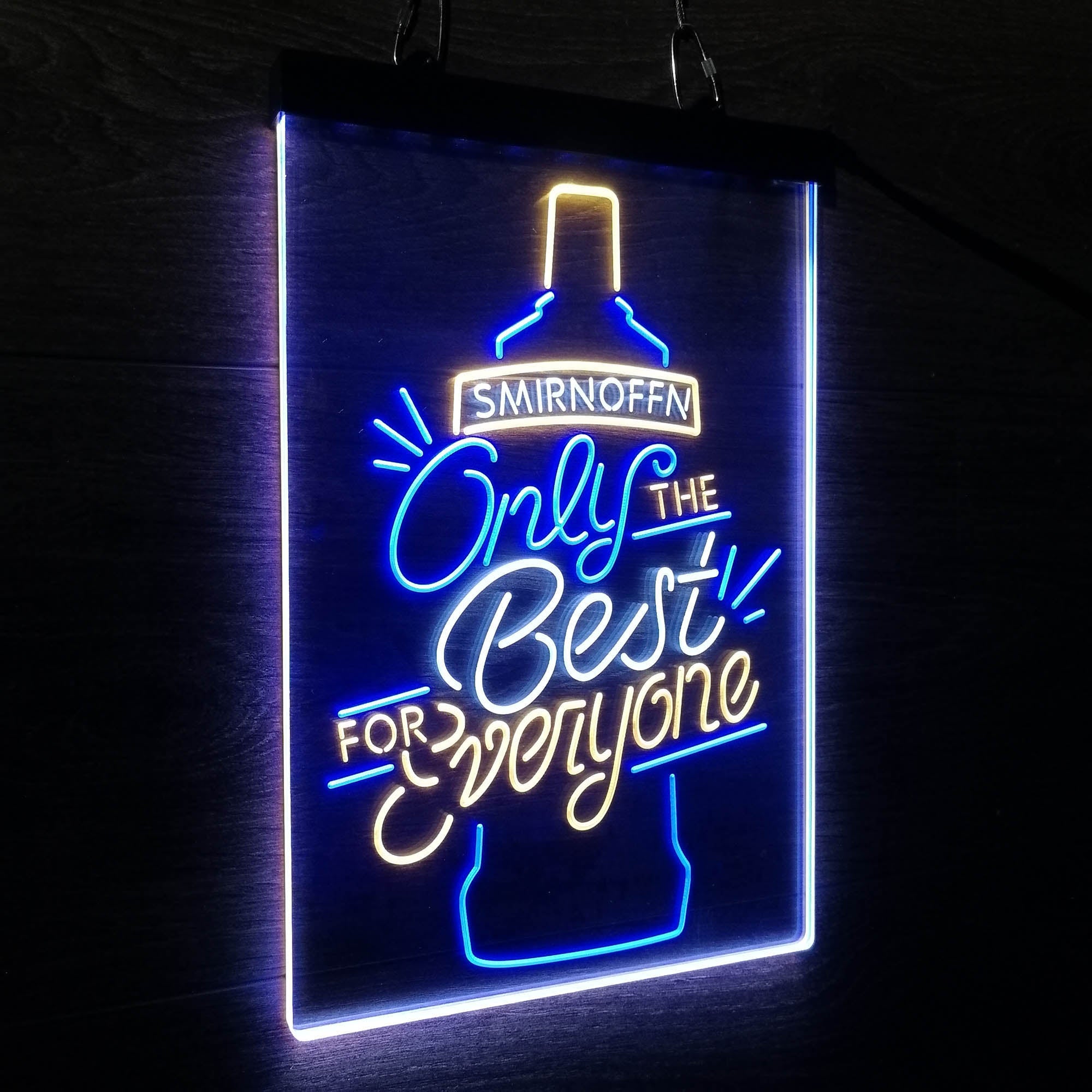 Smirnoff Only The B Neon LED Sign 3 Colors