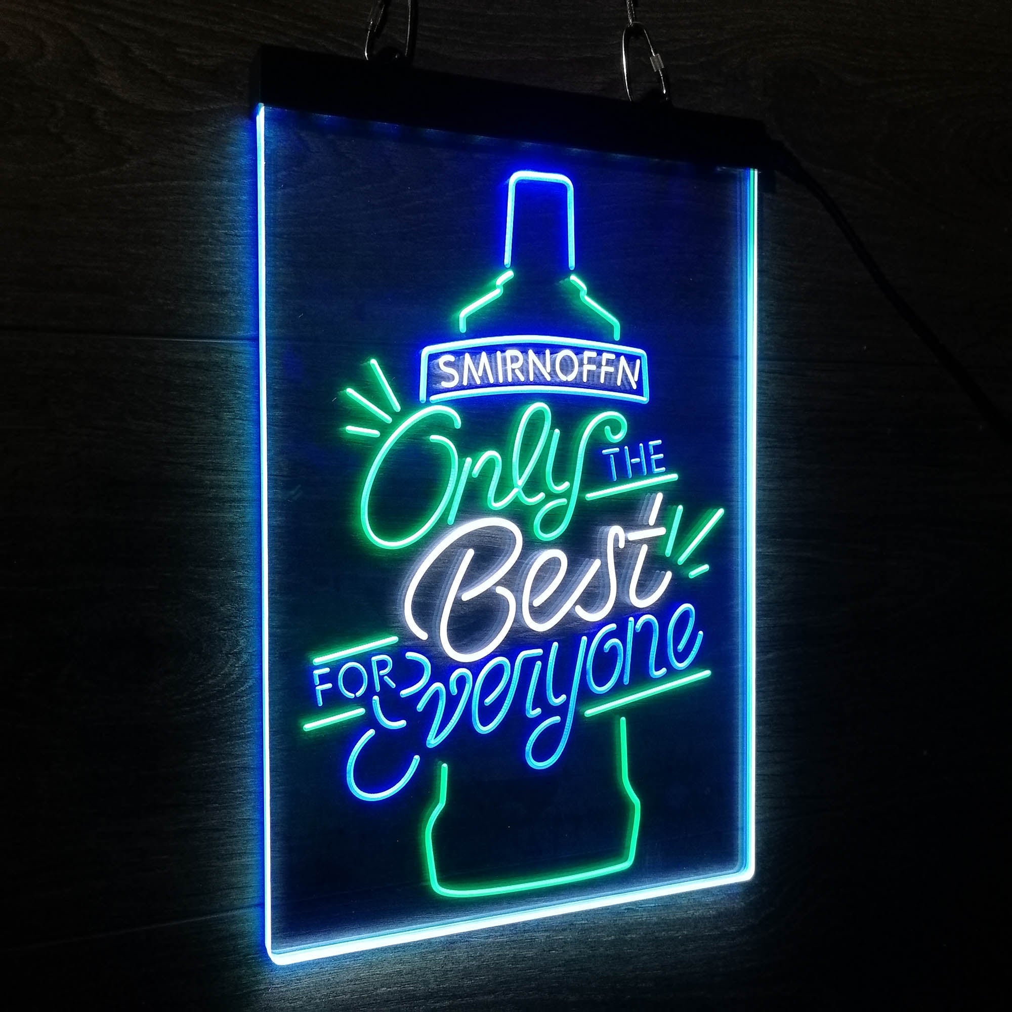 Smirnoff Only The B Neon LED Sign 3 Colors