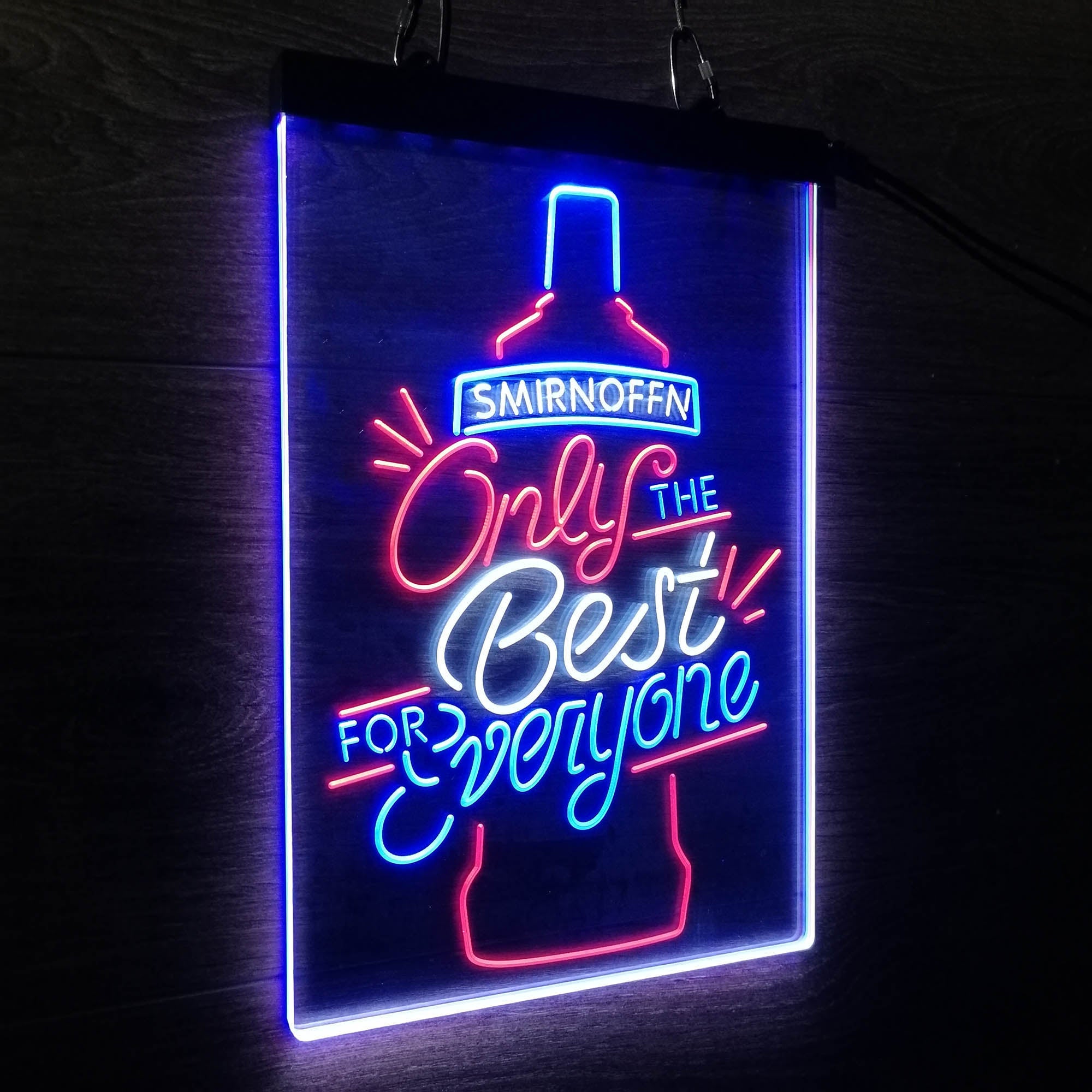 Smirnoff Only The B Neon LED Sign 3 Colors