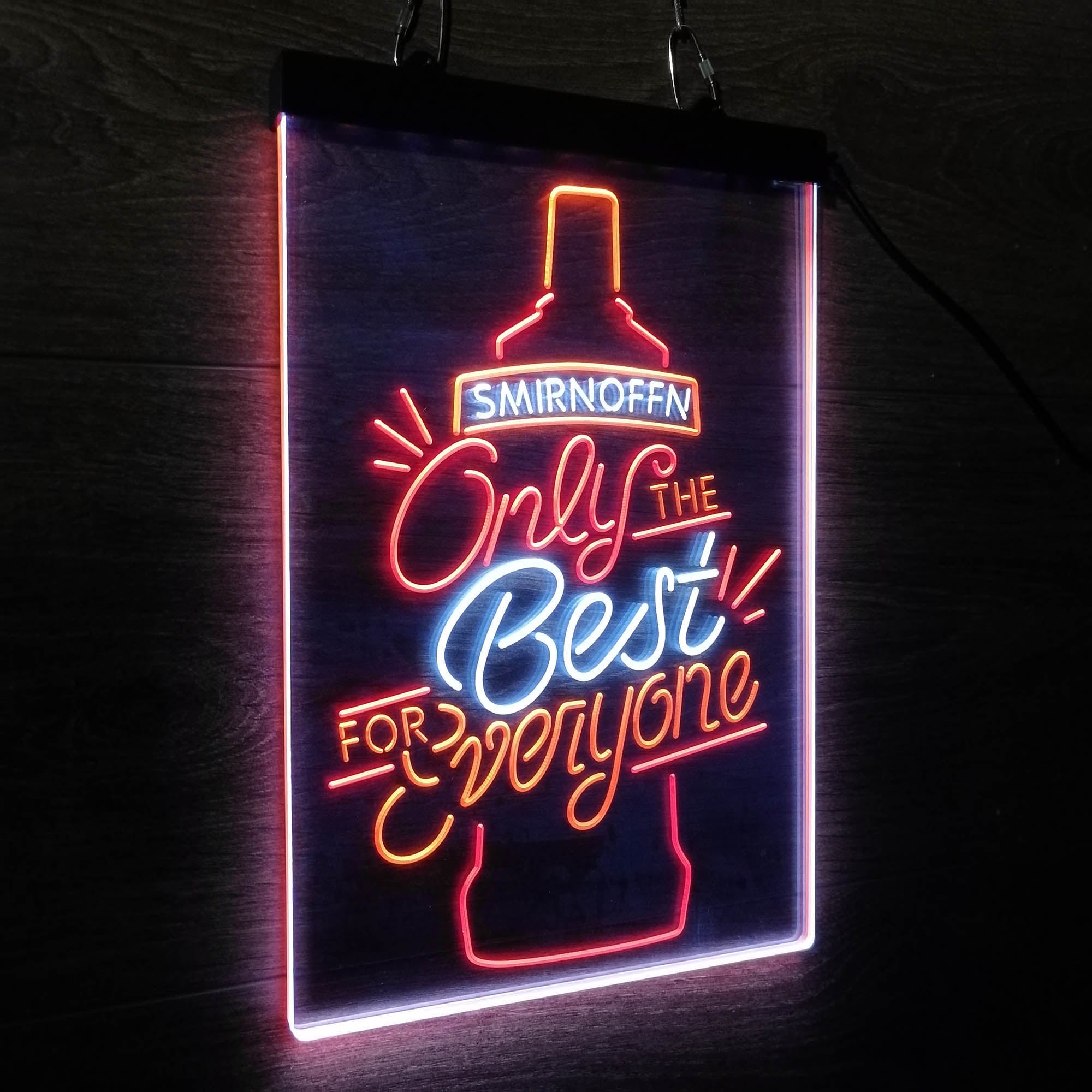 Smirnoff Only The B Neon LED Sign 3 Colors