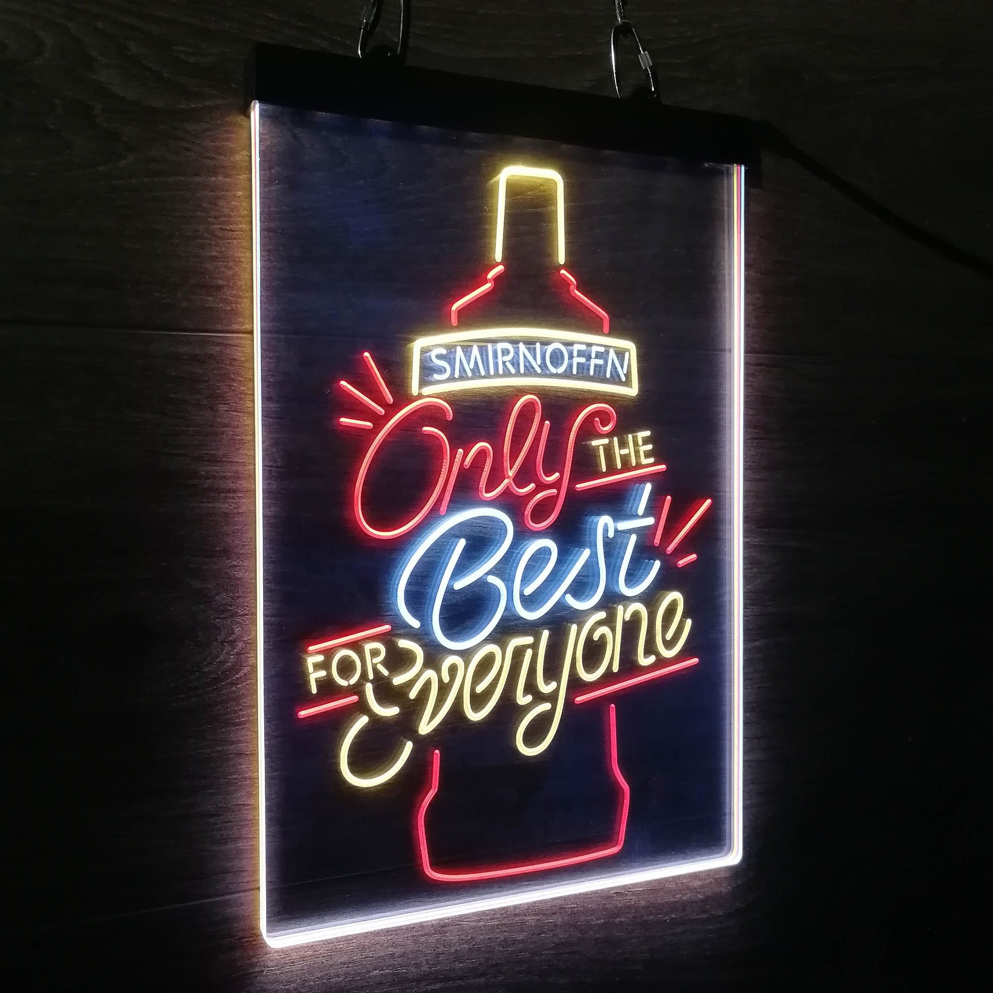 Smirnoff Only The B Neon LED Sign 3 Colors