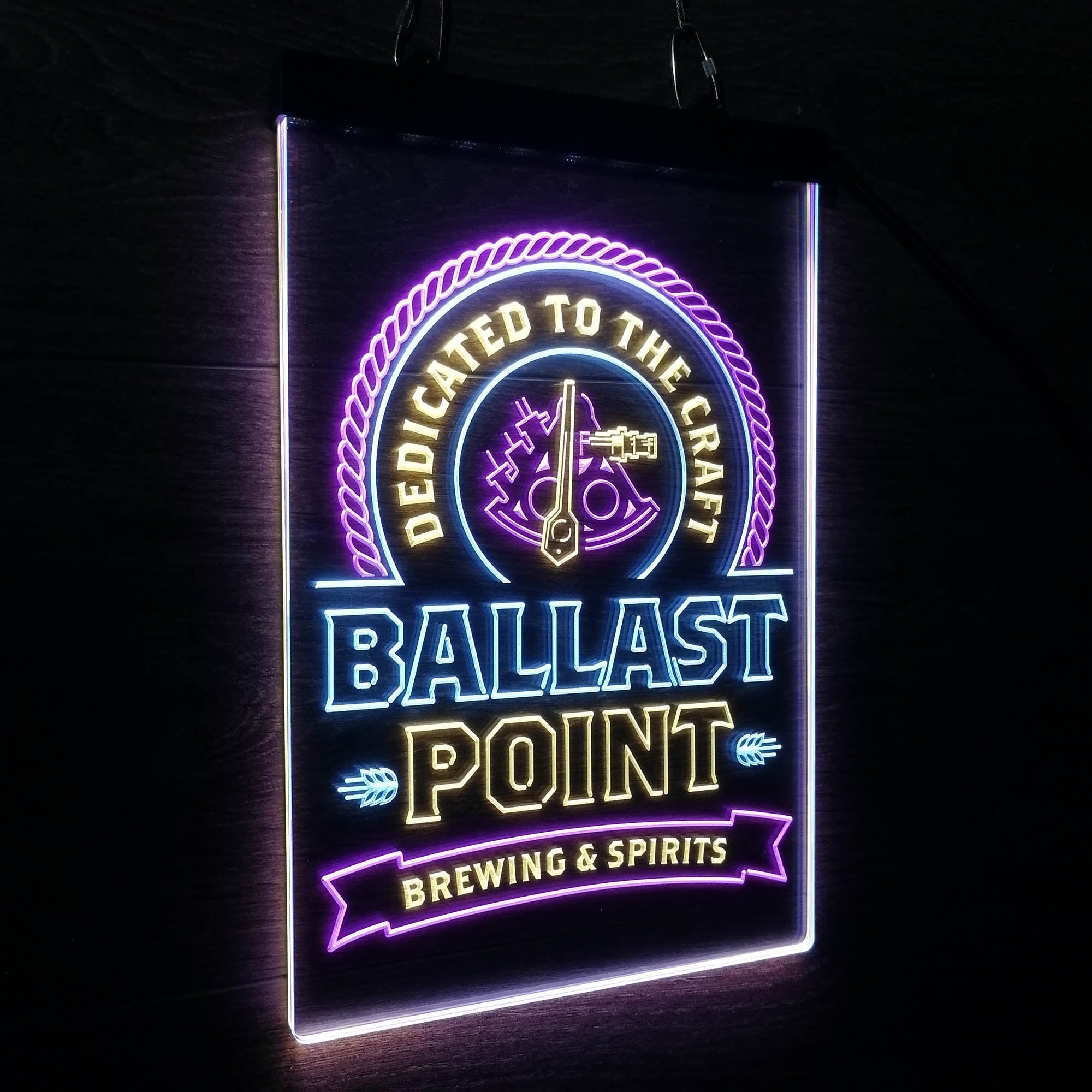 Ballast Point Brewing Co. Neon LED Sign 3 Colors