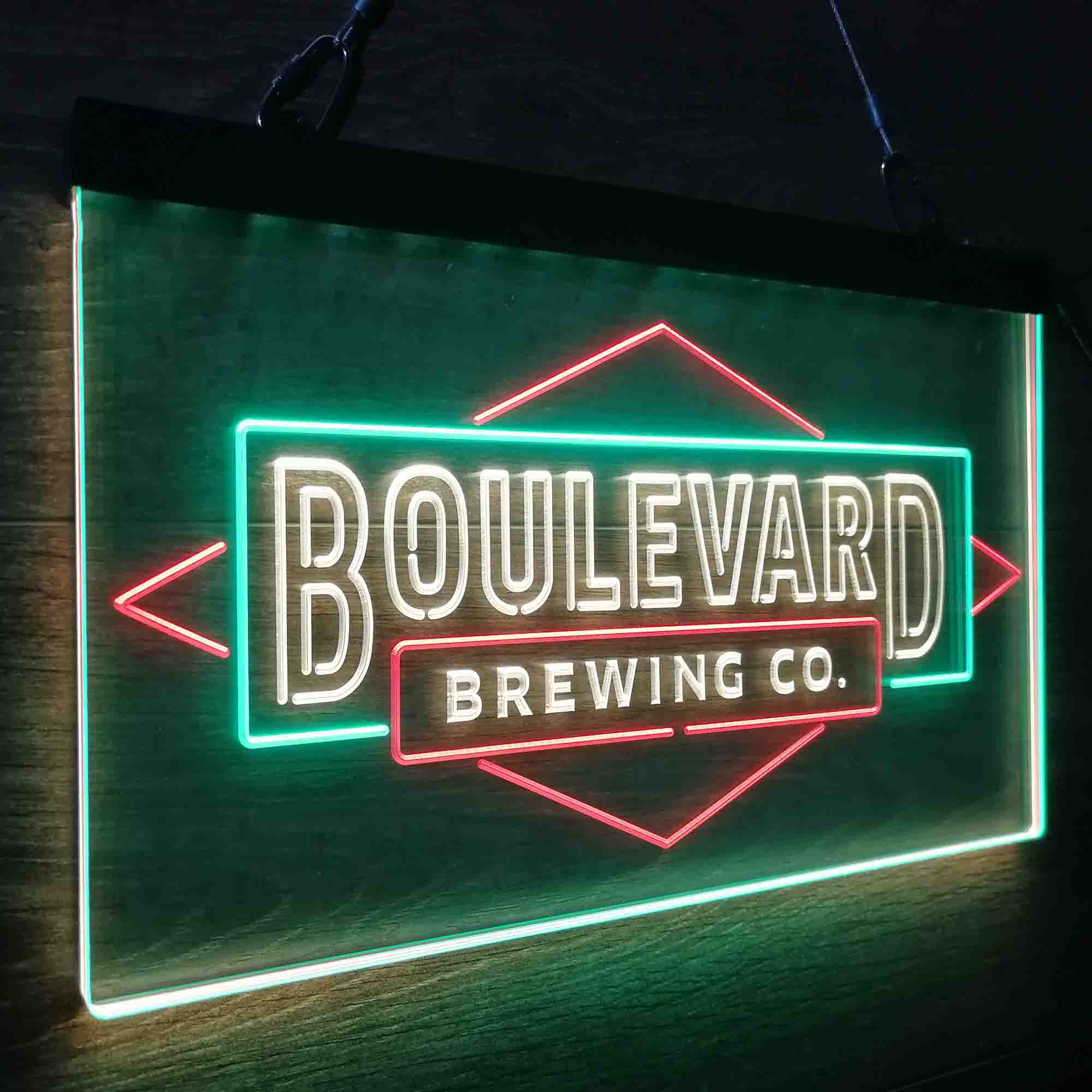 Boulevard Brewing Co. Neon LED Sign 3 Colors