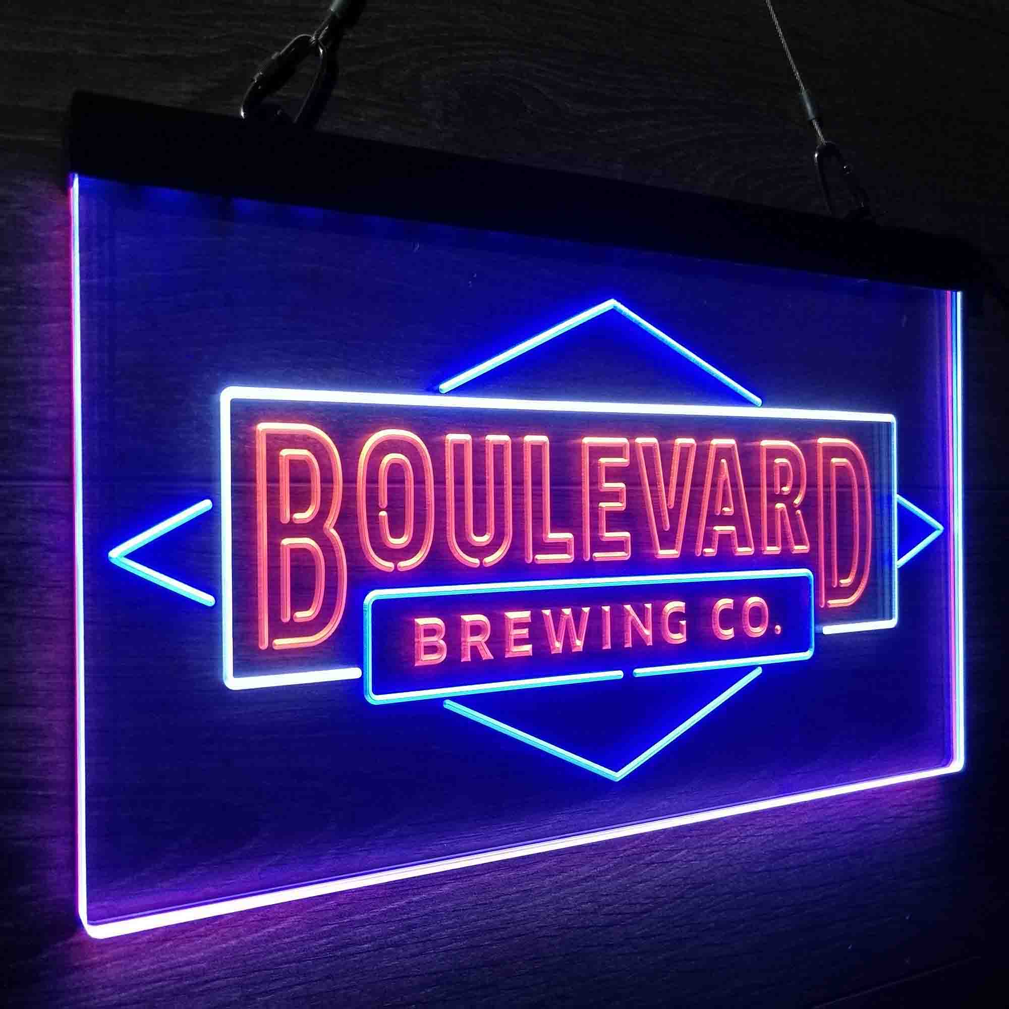 Boulevard Brewing Co. Neon LED Sign 3 Colors