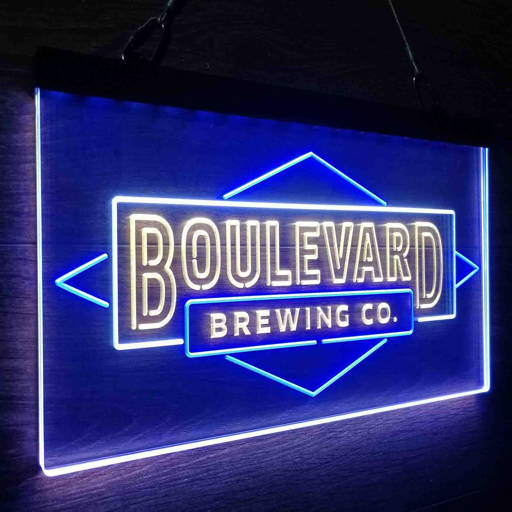 Boulevard Brewing Co. Neon LED Sign 3 Colors