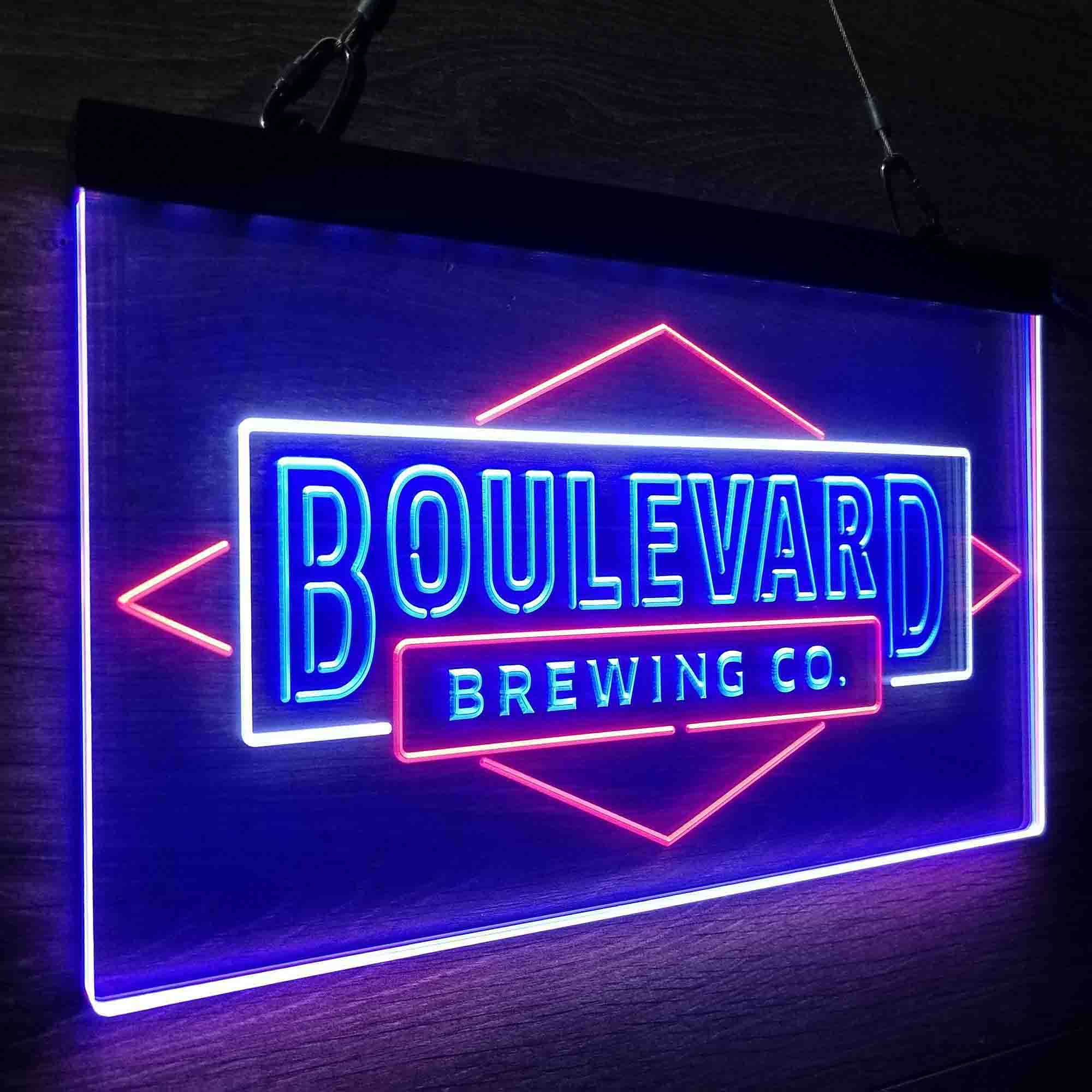 Boulevard Brewing Co. Neon LED Sign 3 Colors