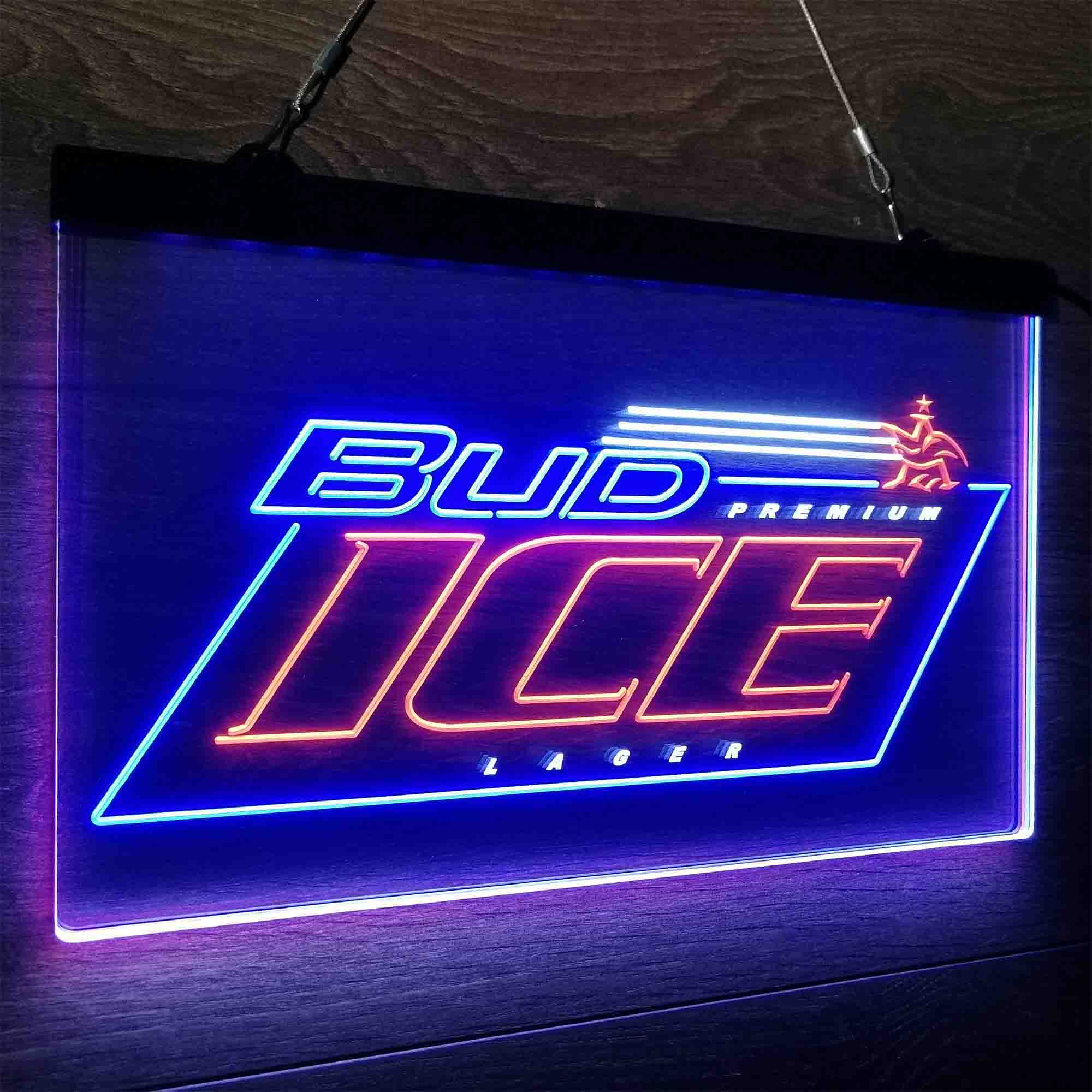 Buds Ice Larger Neon LED Sign 3 Colors