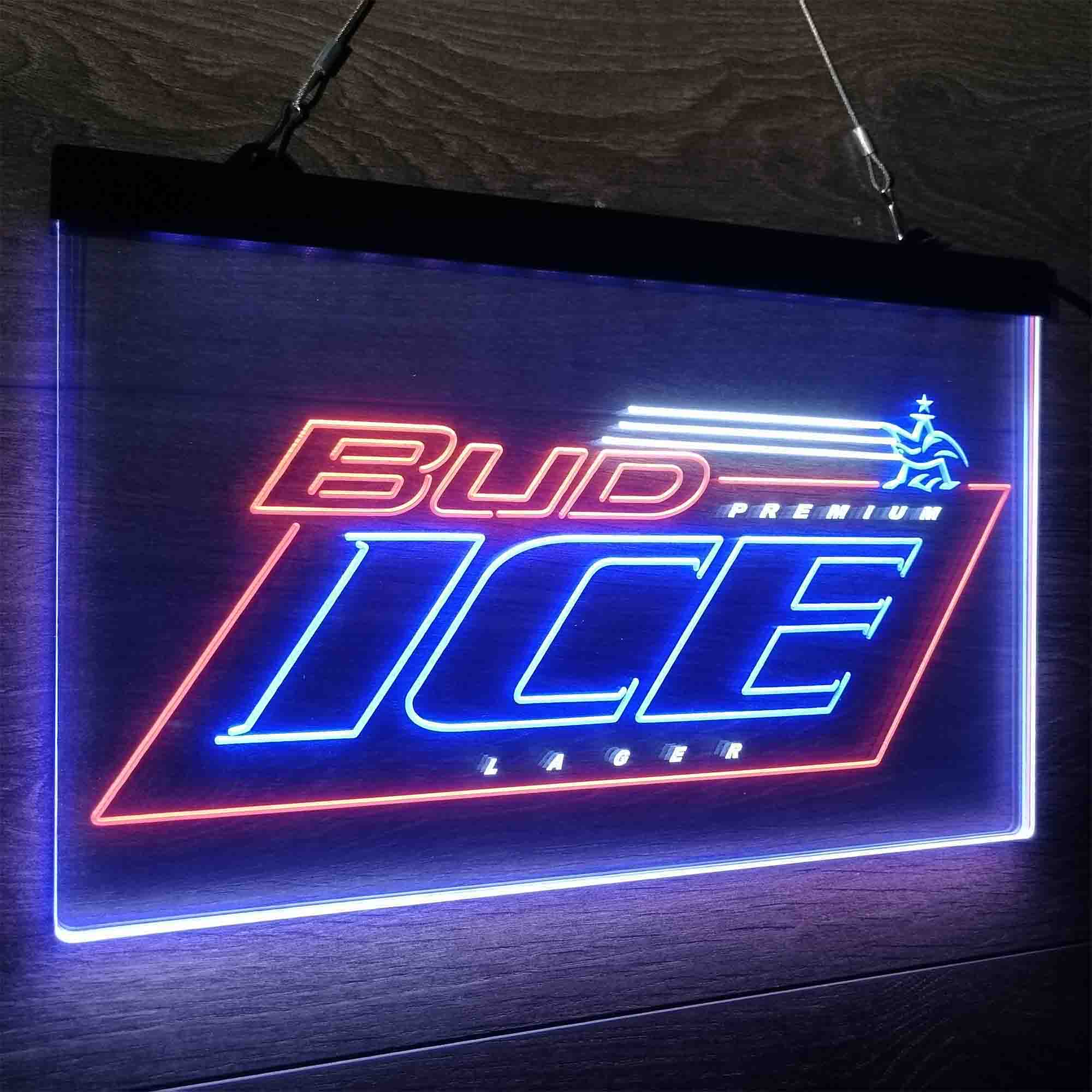 Buds Ice Larger Neon LED Sign 3 Colors