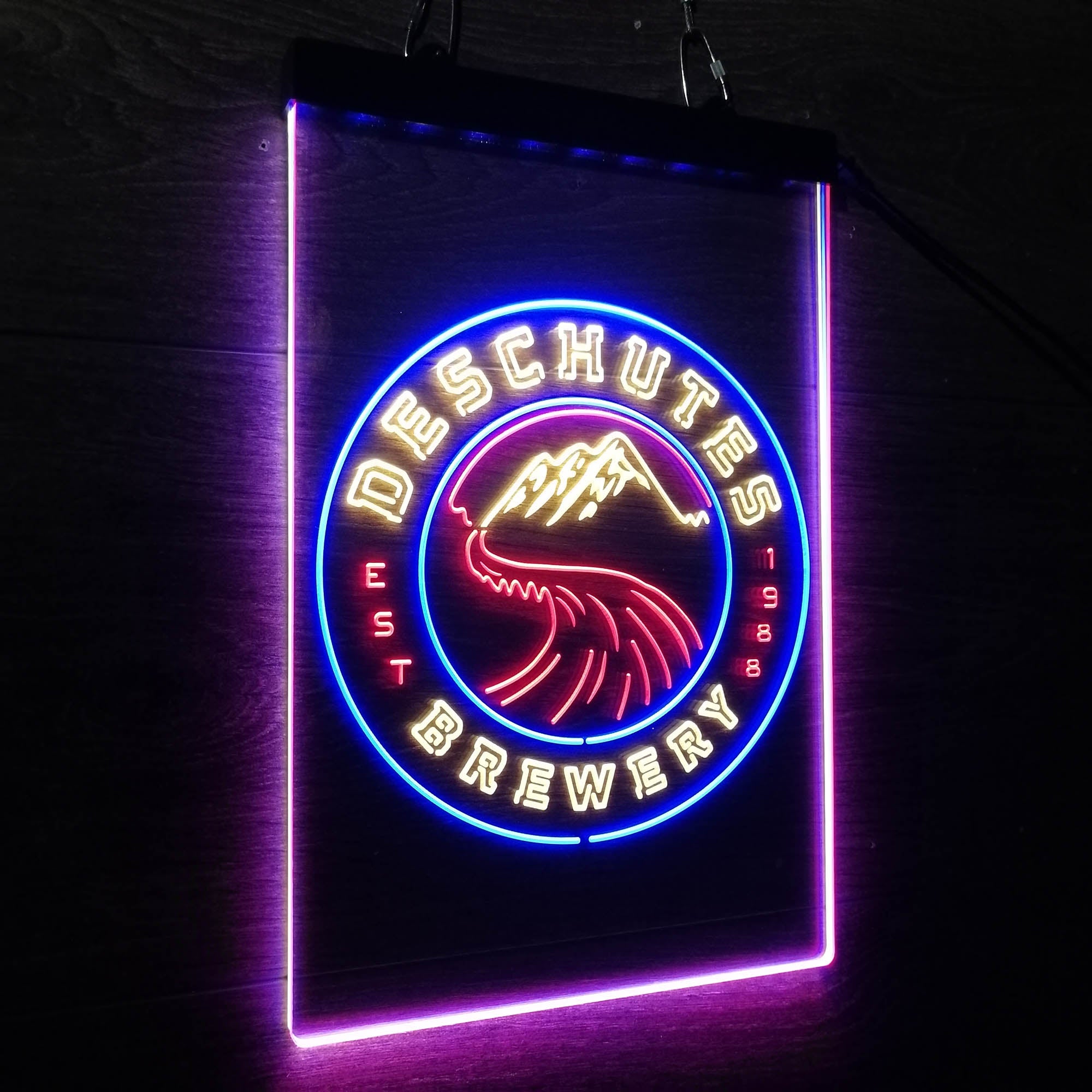 Deschutes Brewery Co. Neon LED Sign 3 Colors