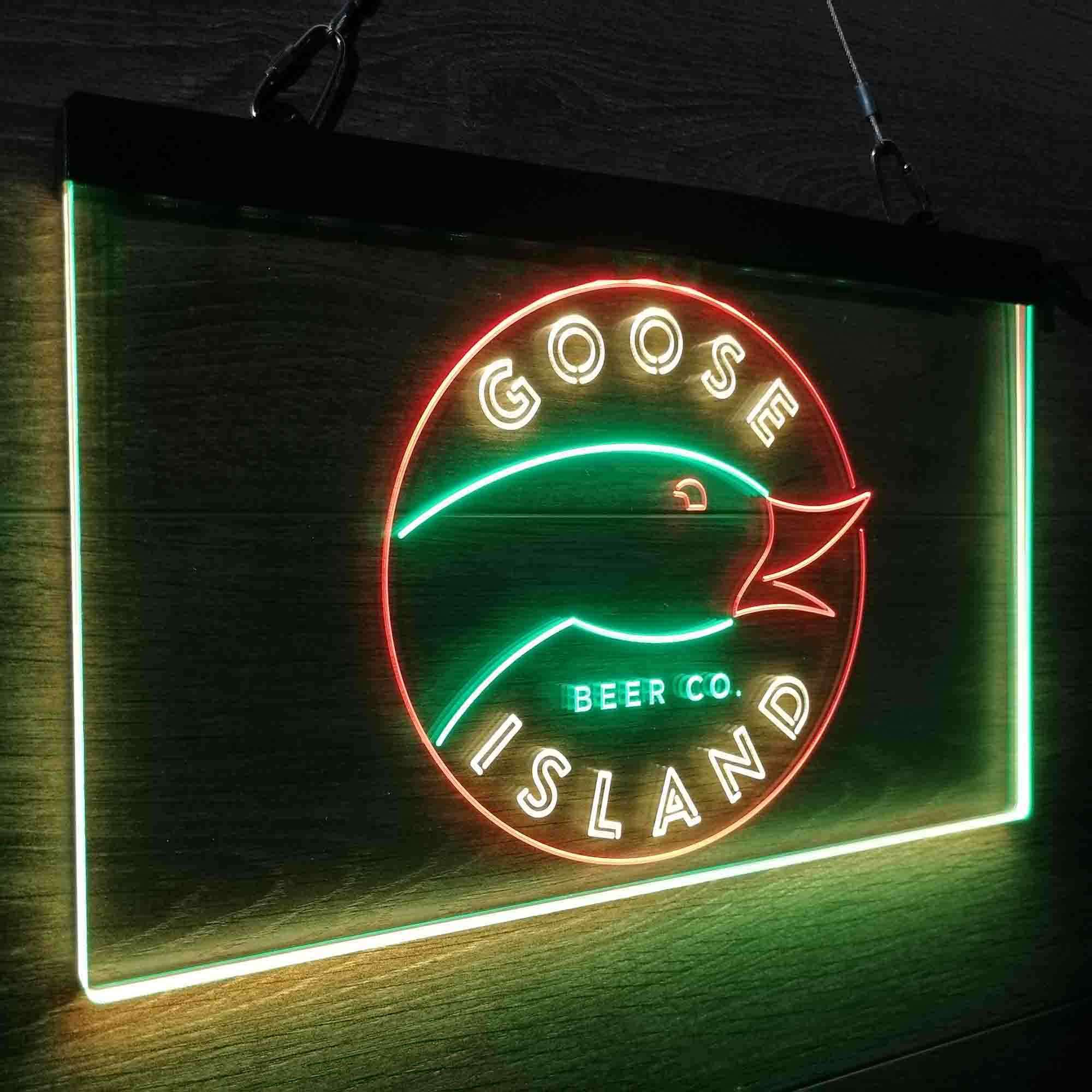 Goose Island Brewery Neon LED Sign 3 Colors