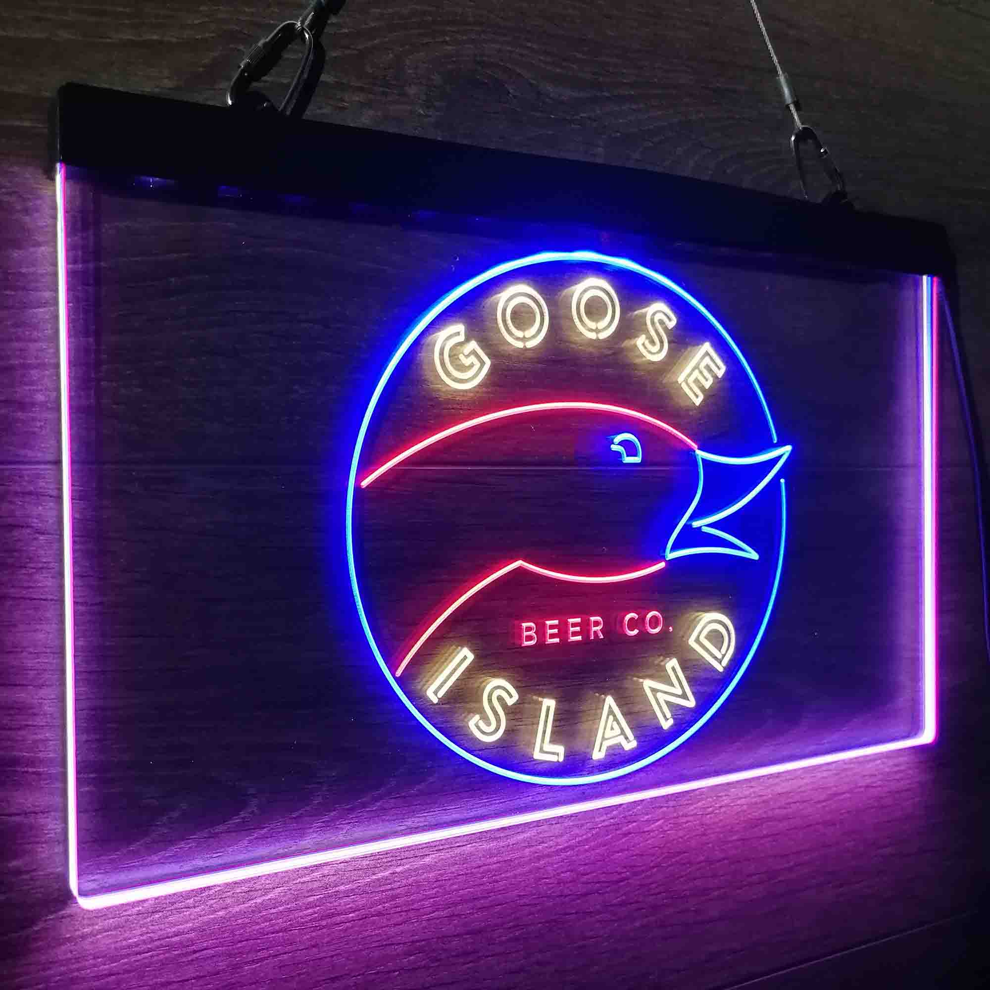 Goose Island Brewery Neon LED Sign 3 Colors