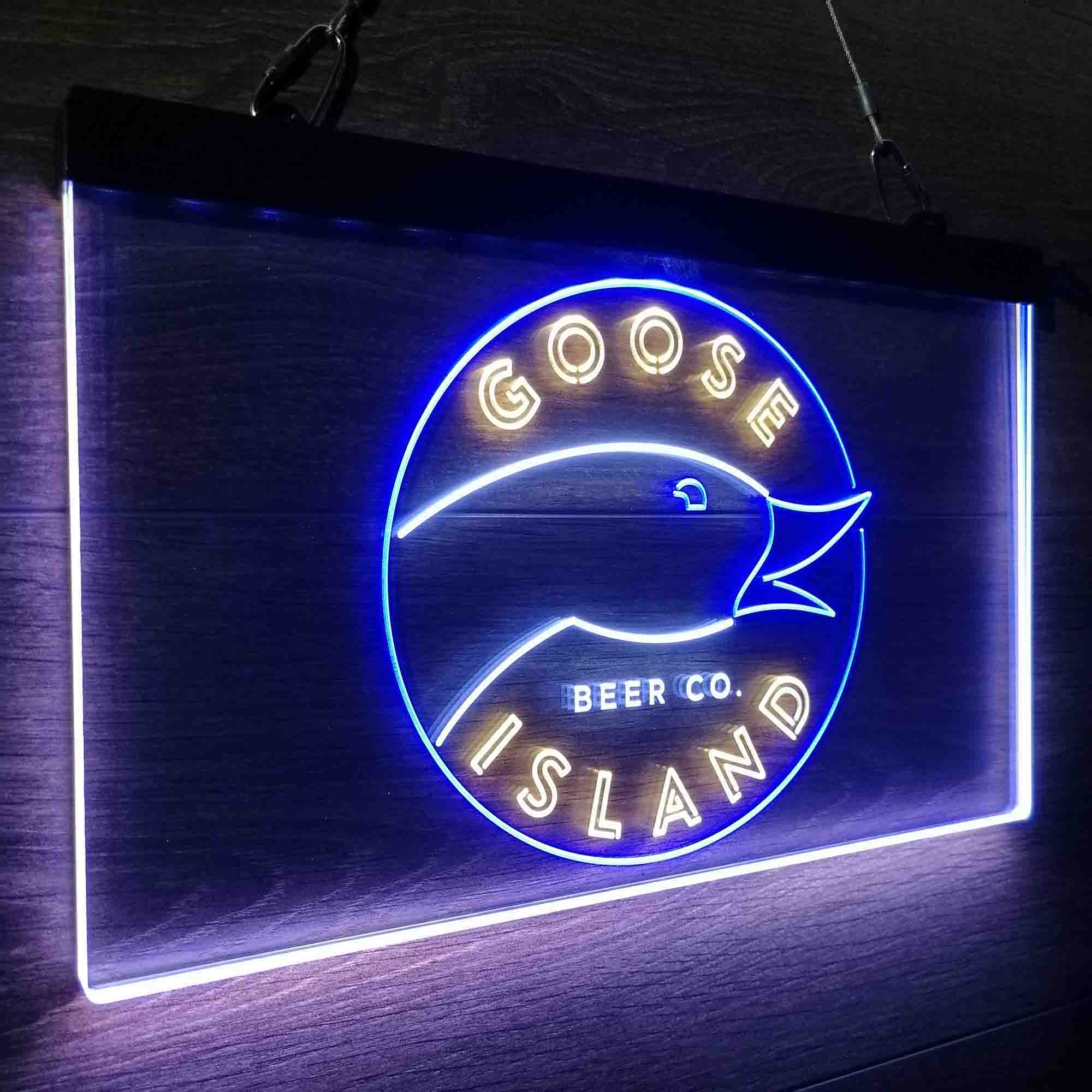 Goose Island Brewery Neon LED Sign 3 Colors