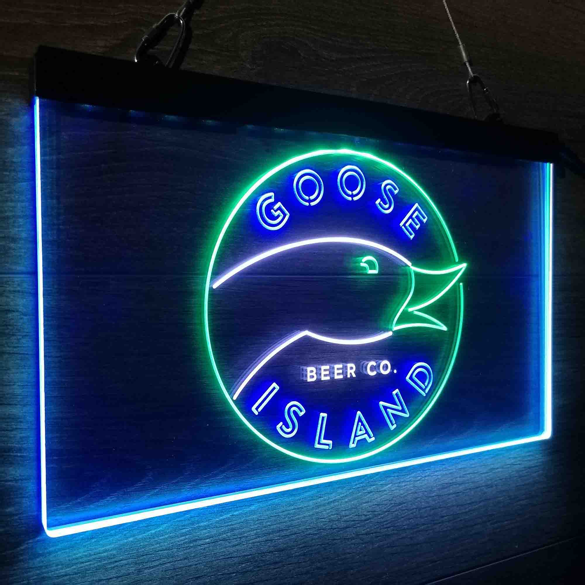 Goose Island Brewery Neon LED Sign 3 Colors