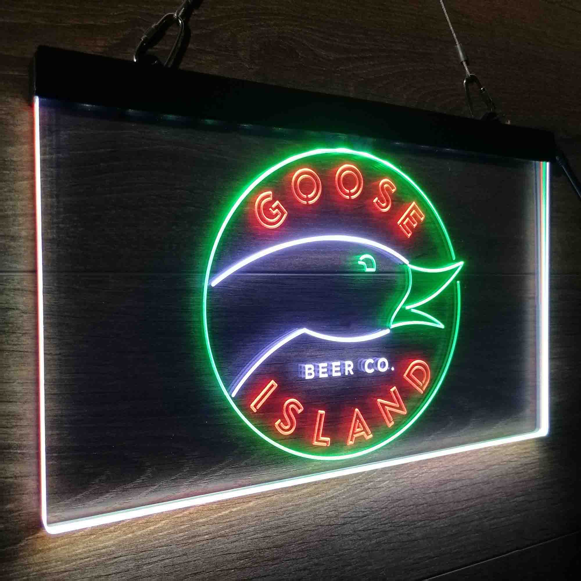 Goose Island Brewery Neon LED Sign 3 Colors