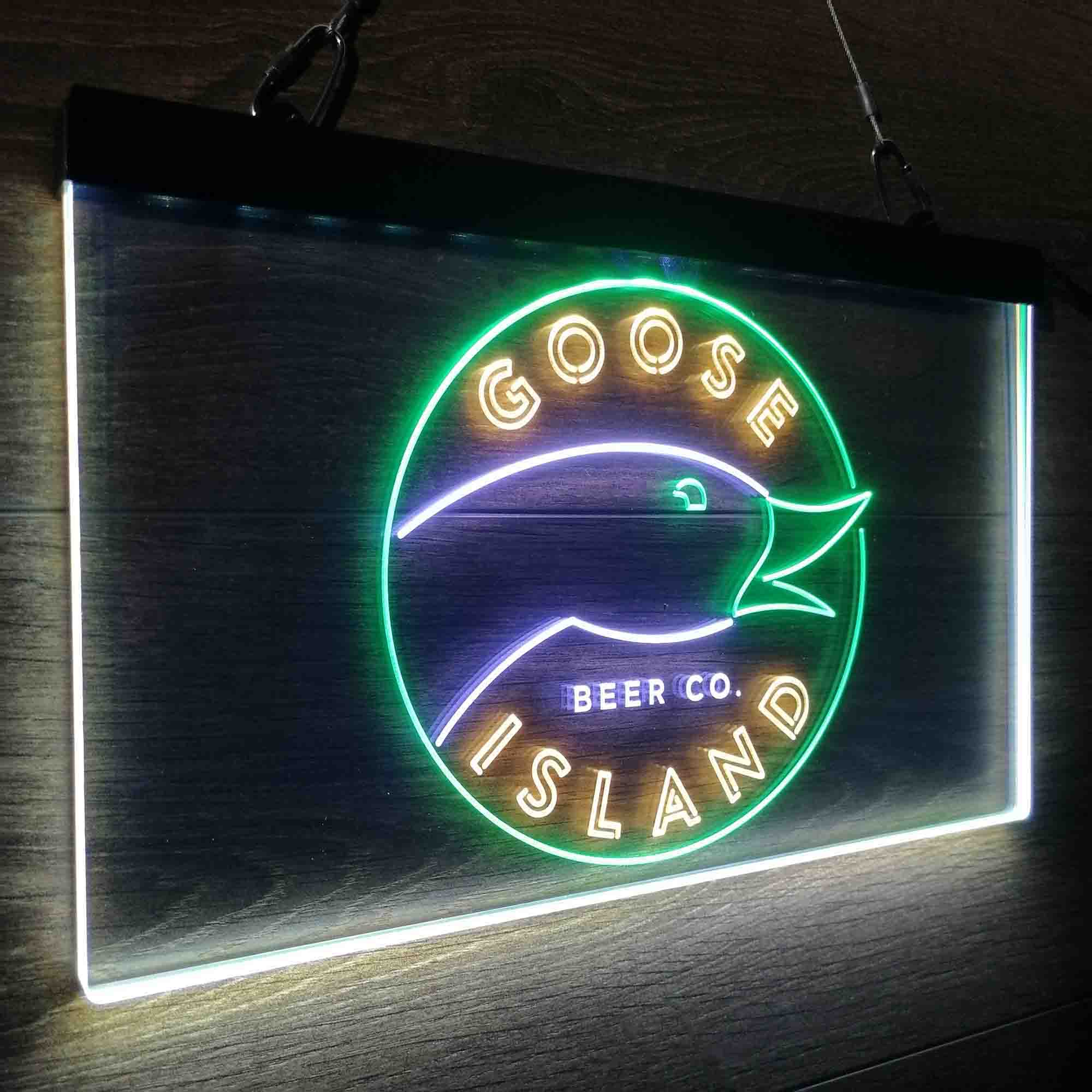 Goose Island Brewery Neon LED Sign 3 Colors