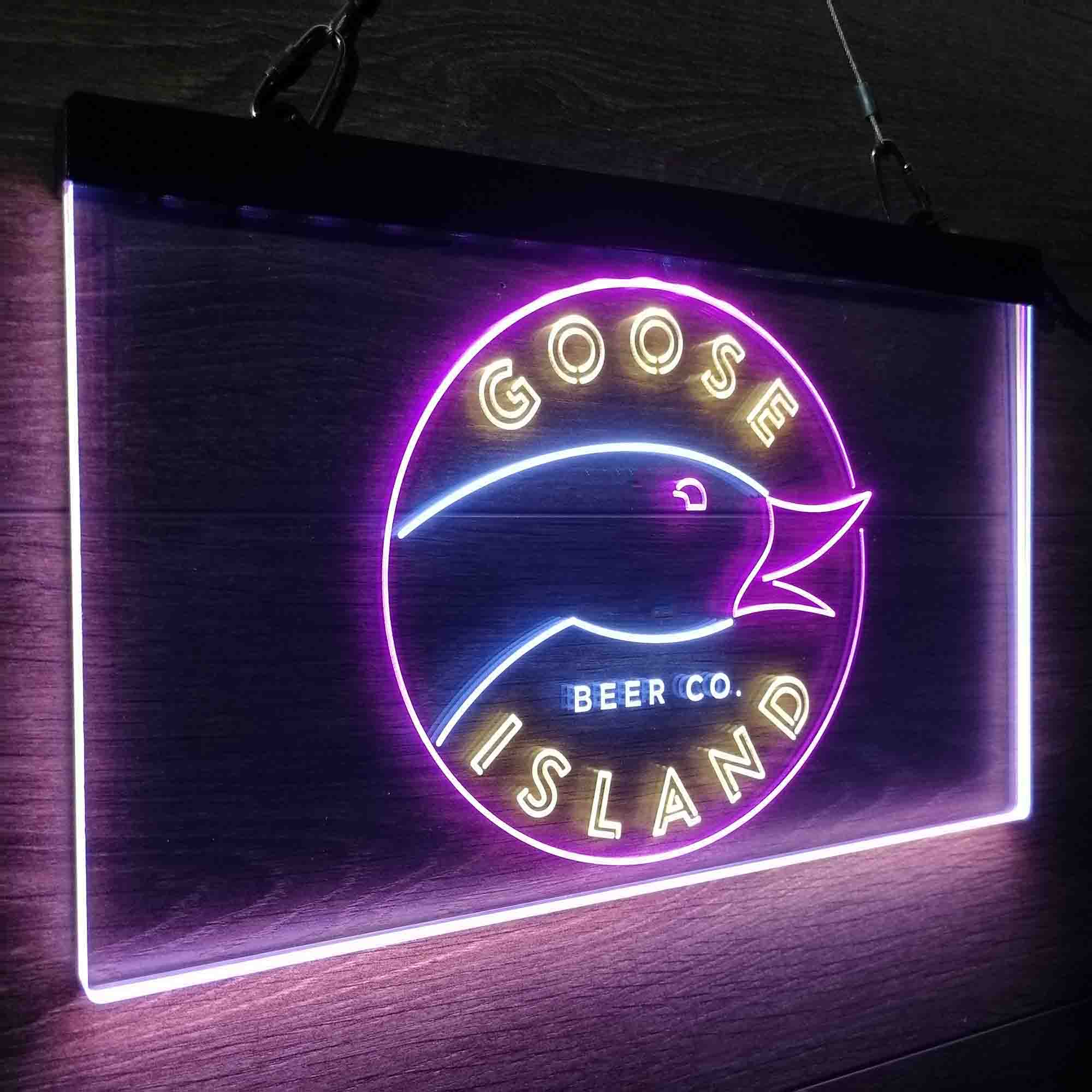 Goose Island Brewery Neon LED Sign 3 Colors