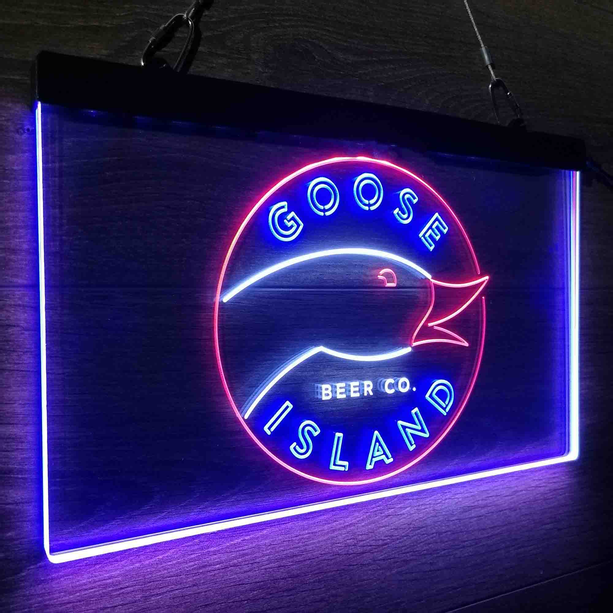 Goose Island Brewery Neon LED Sign 3 Colors