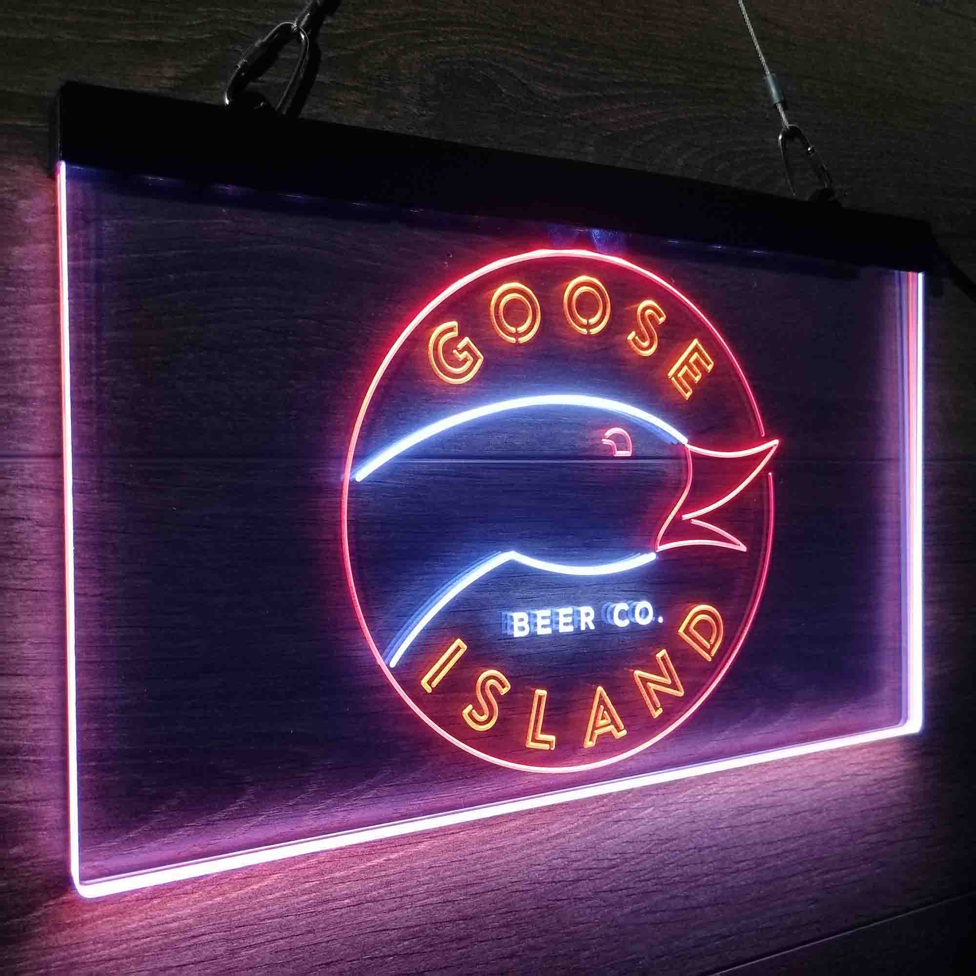 Goose Island Brewery Neon LED Sign 3 Colors