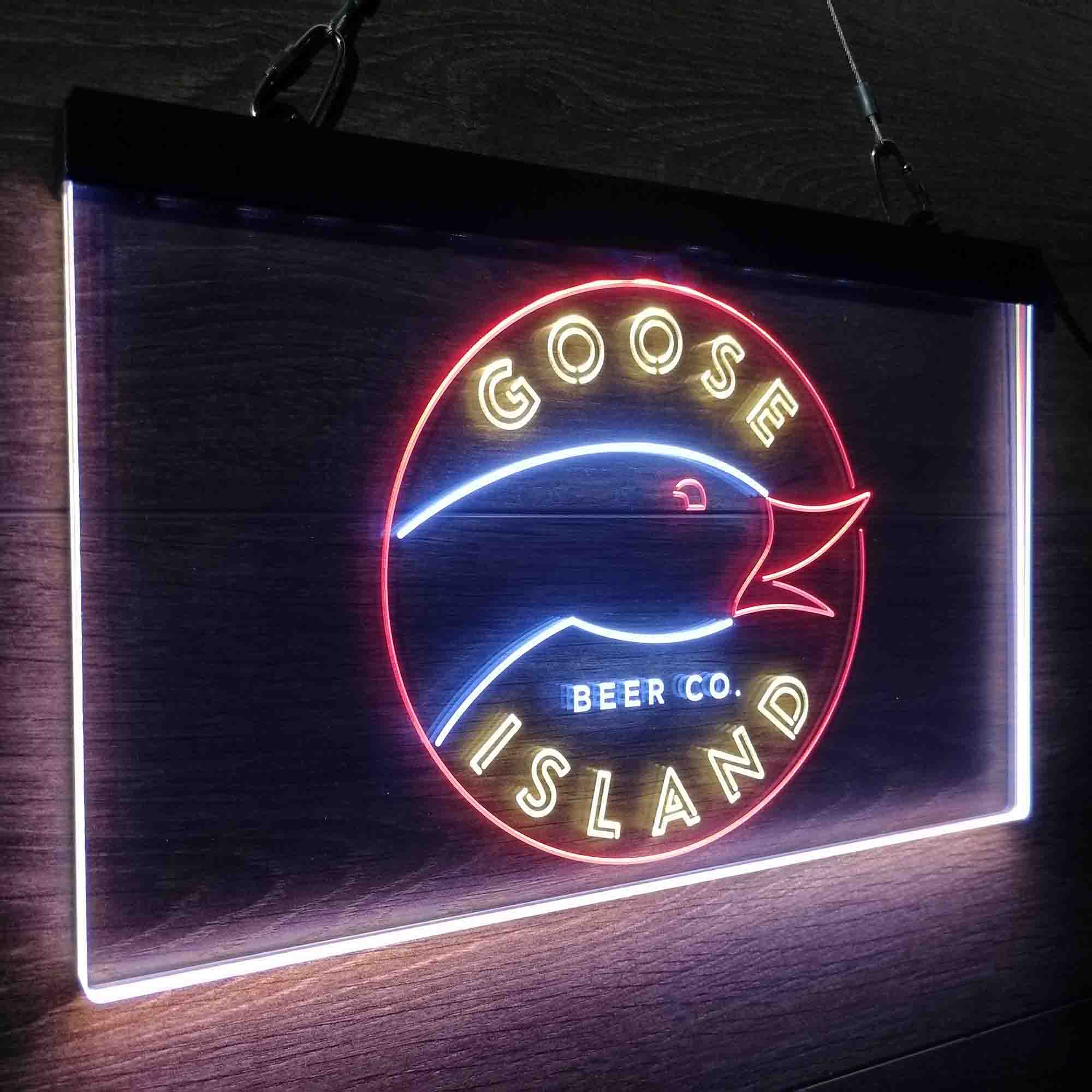 Goose Island Brewery Neon LED Sign 3 Colors