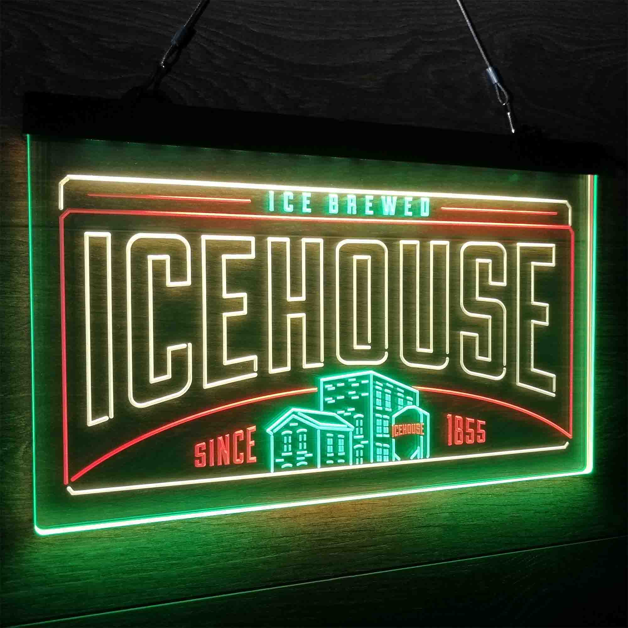 Icehouse Brewing Co. Neon LED Sign 3 Colors