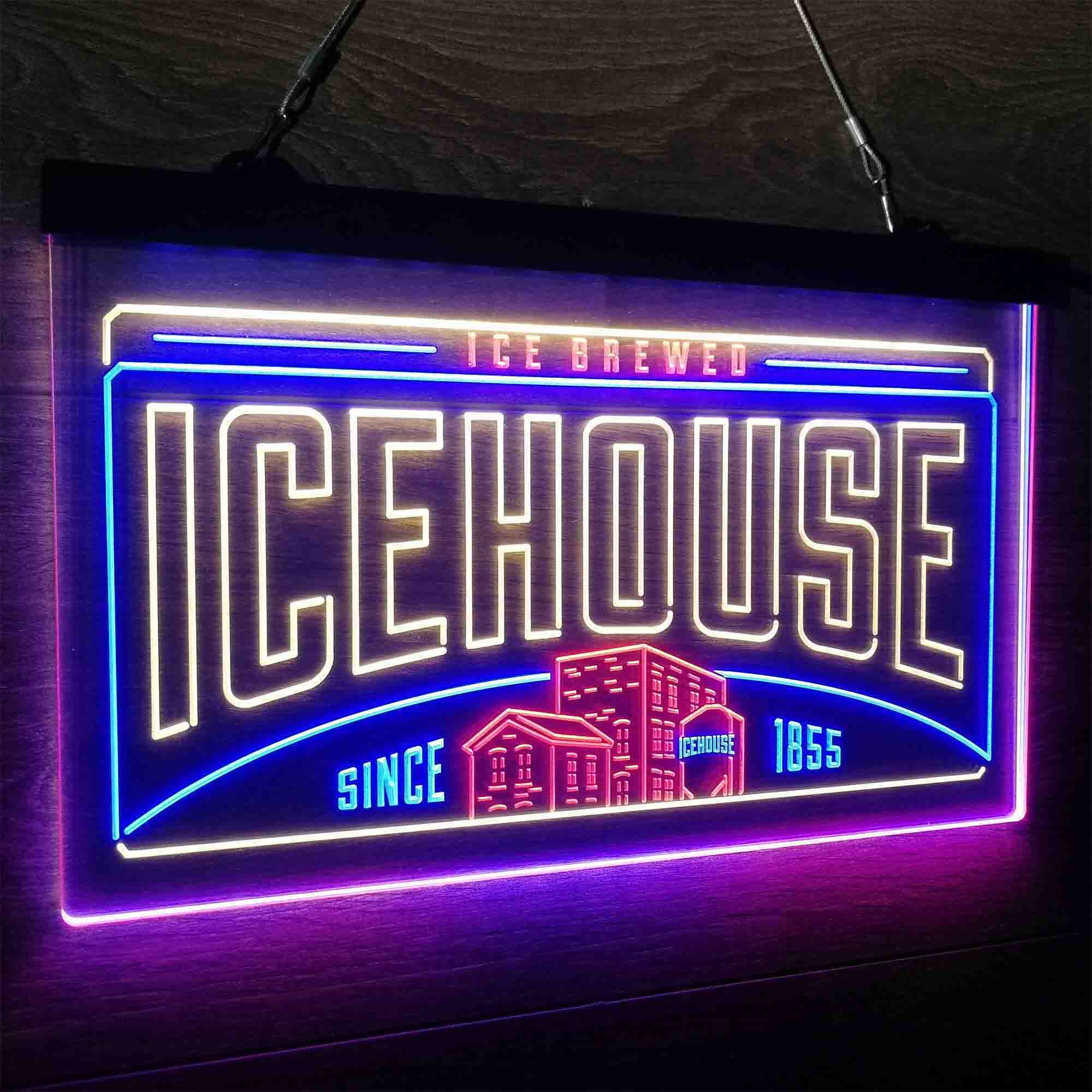 Icehouse Brewing Co. Neon LED Sign 3 Colors