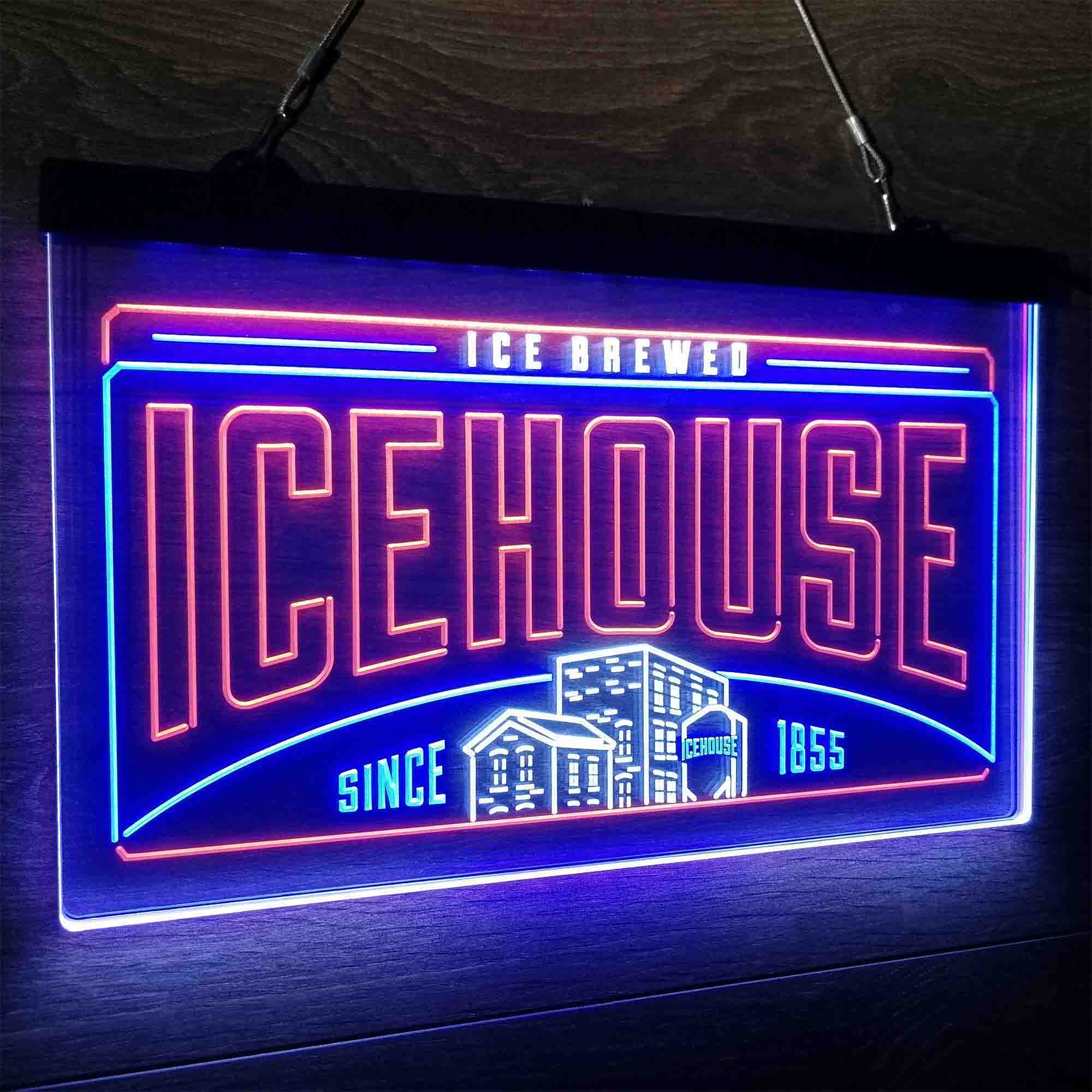 Icehouse Brewing Co. Neon LED Sign 3 Colors