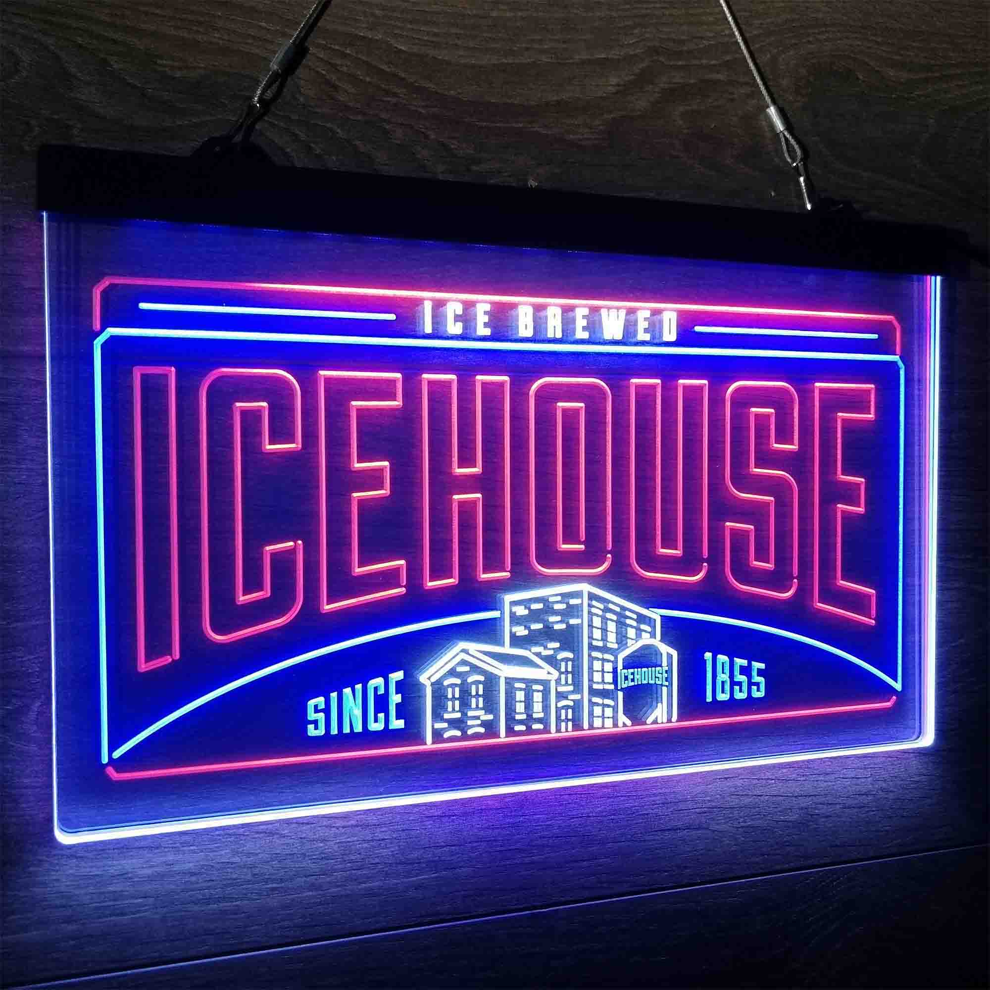 Icehouse Brewing Co. Neon LED Sign 3 Colors