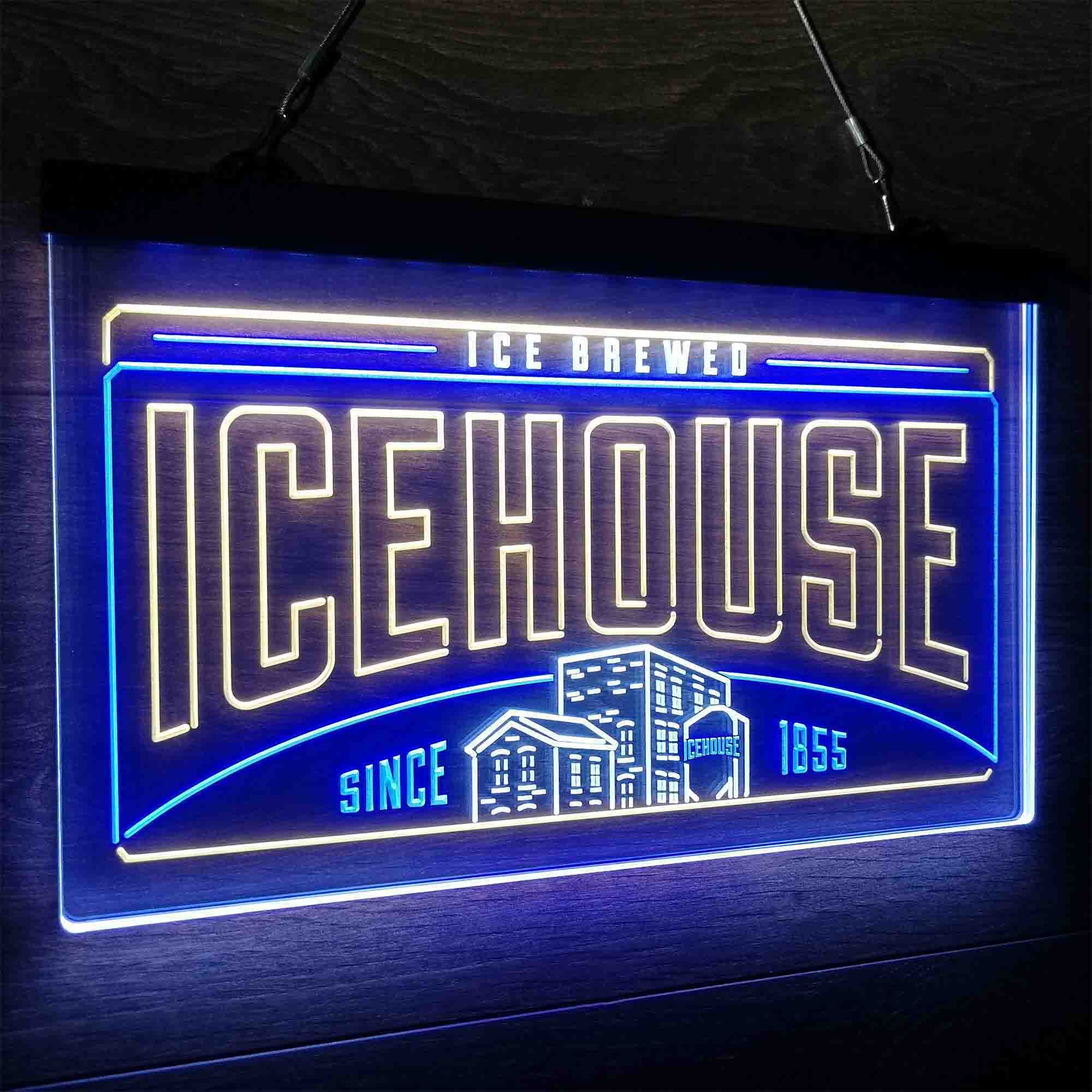 Icehouse Brewing Co. Neon LED Sign 3 Colors