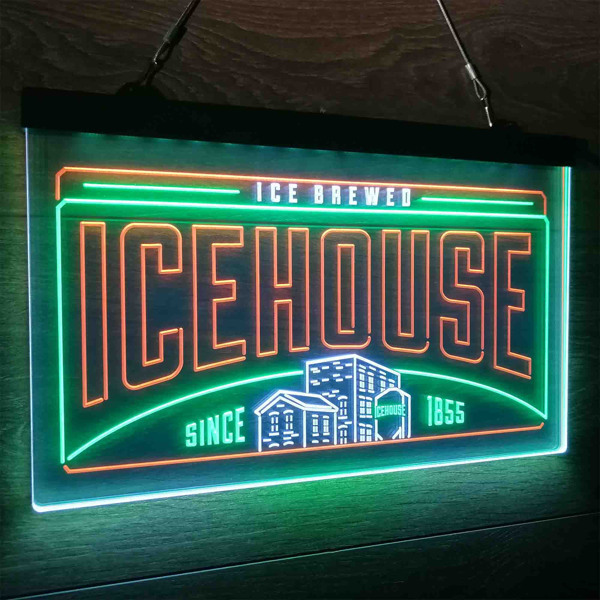 Icehouse Brewing Co. Neon LED Sign 3 Colors