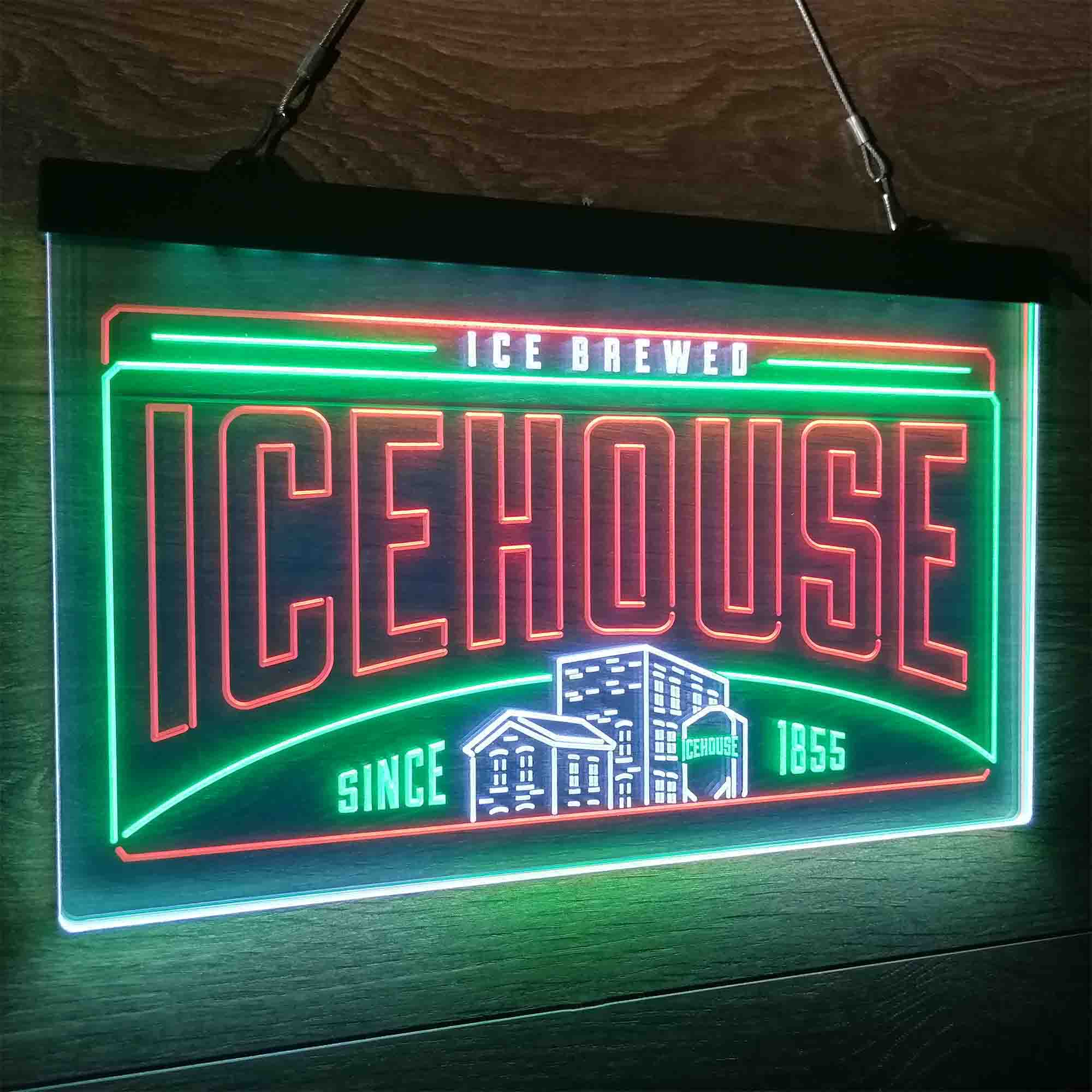 Icehouse Brewing Co. Neon LED Sign 3 Colors