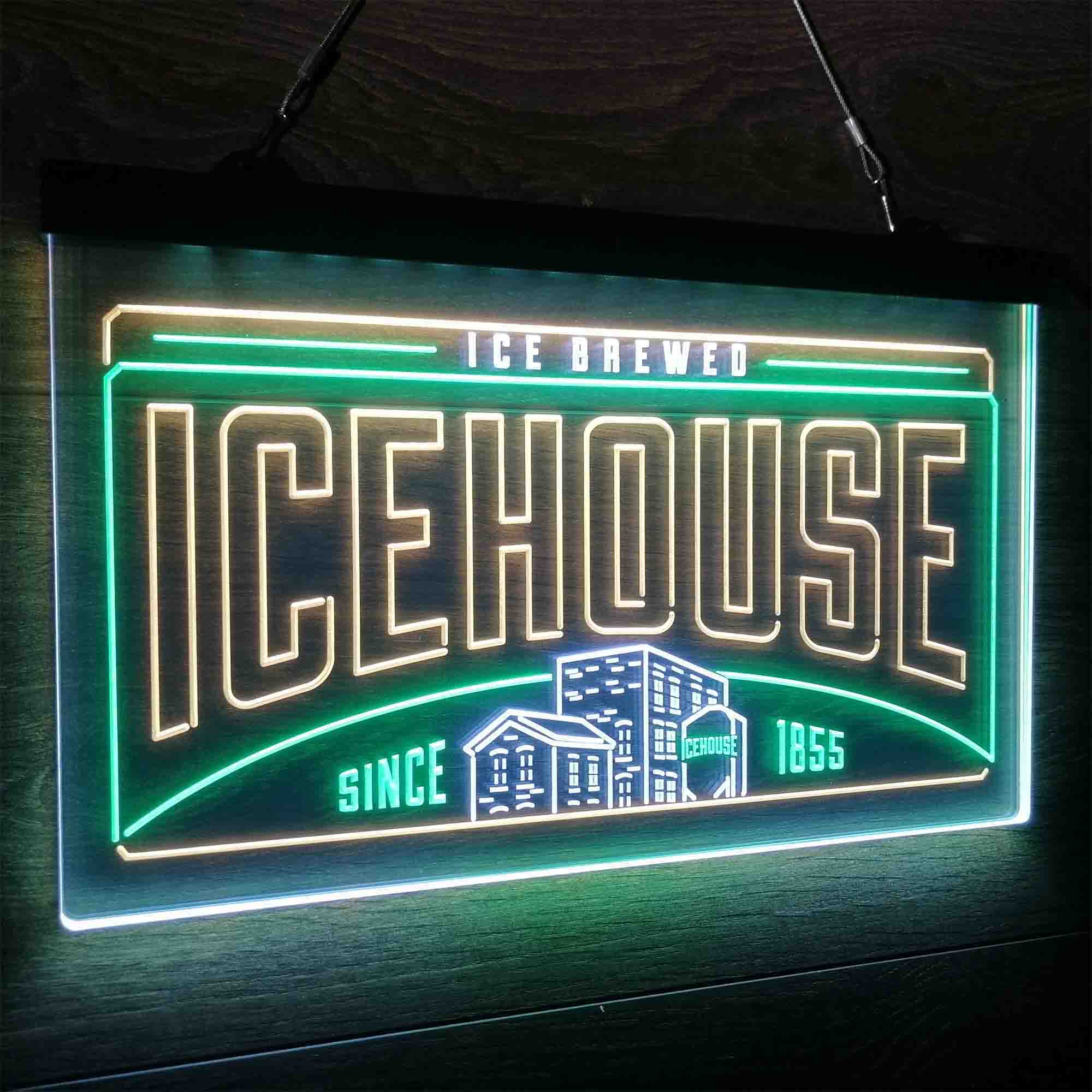 Icehouse Brewing Co. Neon LED Sign 3 Colors