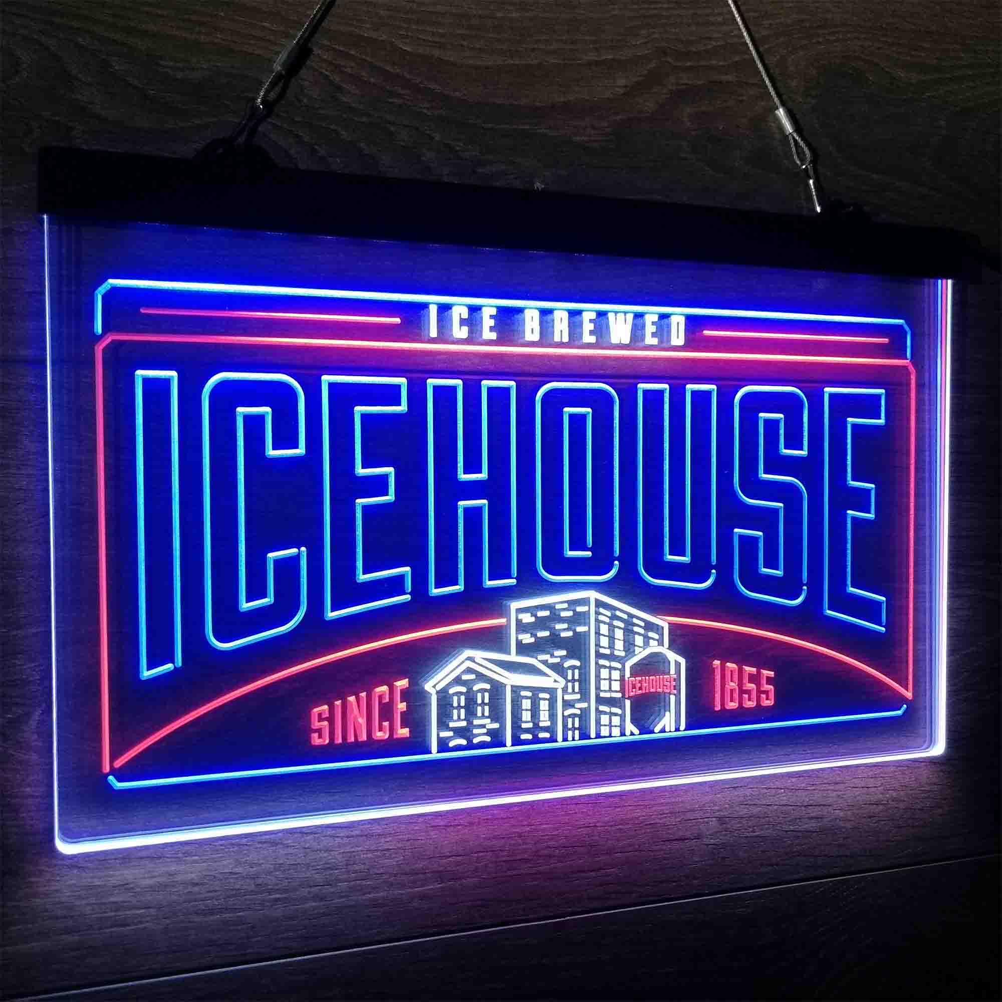 Icehouse Brewing Co. Neon LED Sign 3 Colors