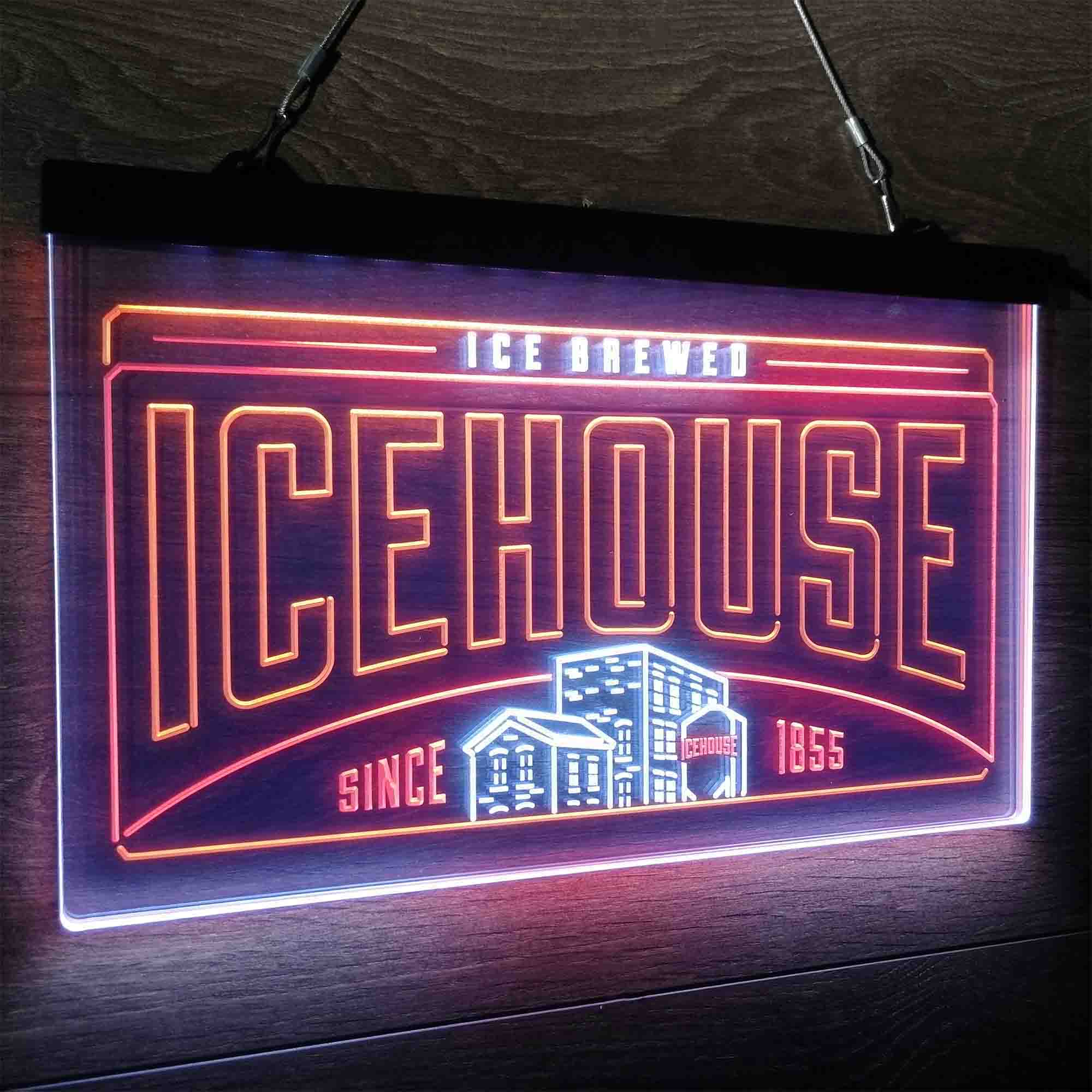 Icehouse Brewing Co. Neon LED Sign 3 Colors