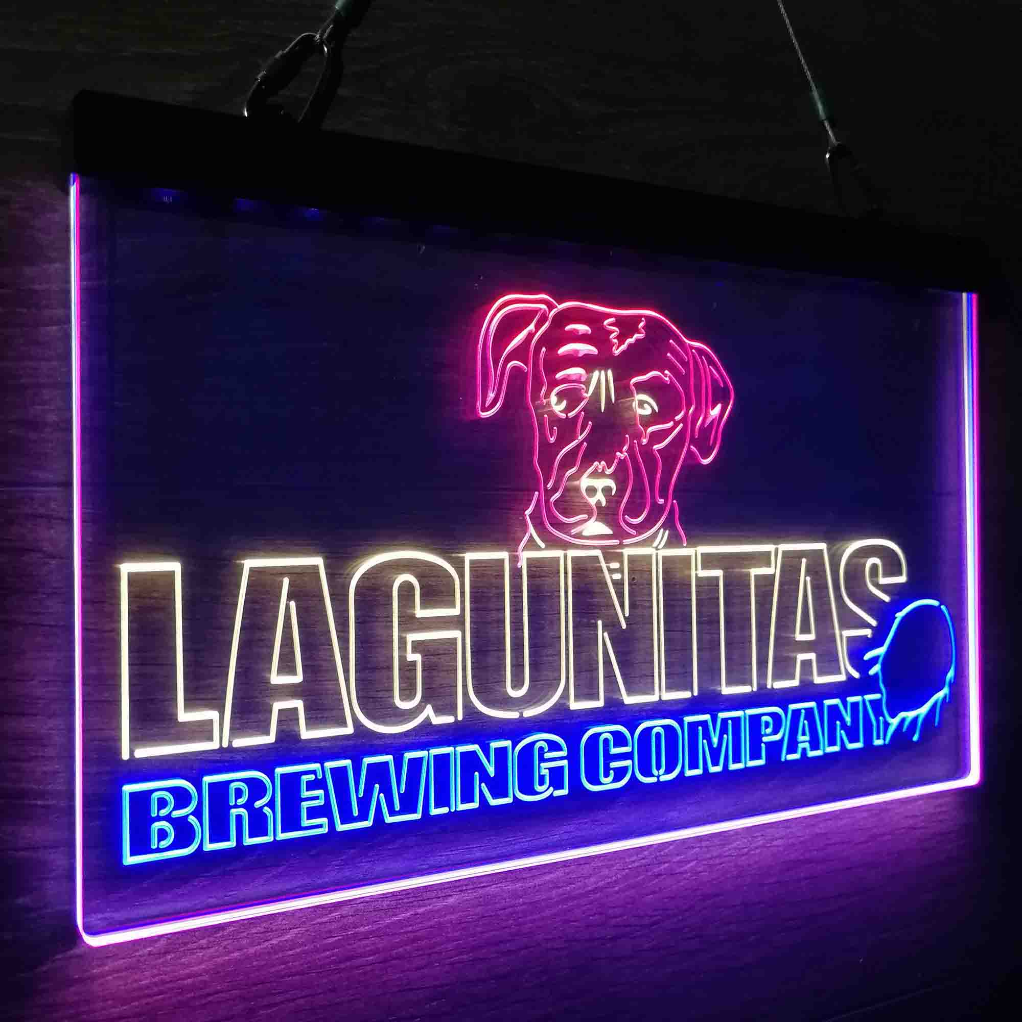 Lagunitas Brewing Co. Neon LED Sign 3 Colors