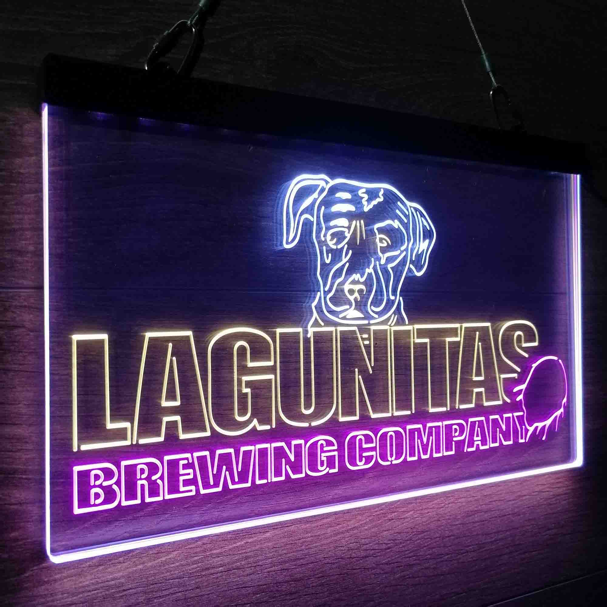 Lagunitas Brewing Co. Neon LED Sign 3 Colors