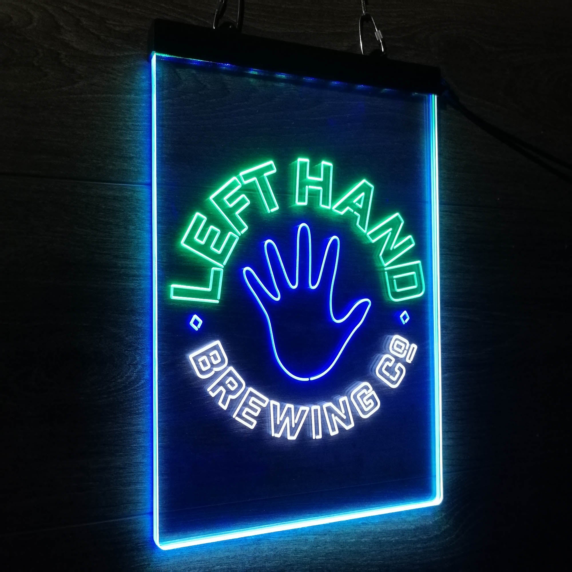 Left Hand Brewing Co. Neon LED Sign 3 Colors