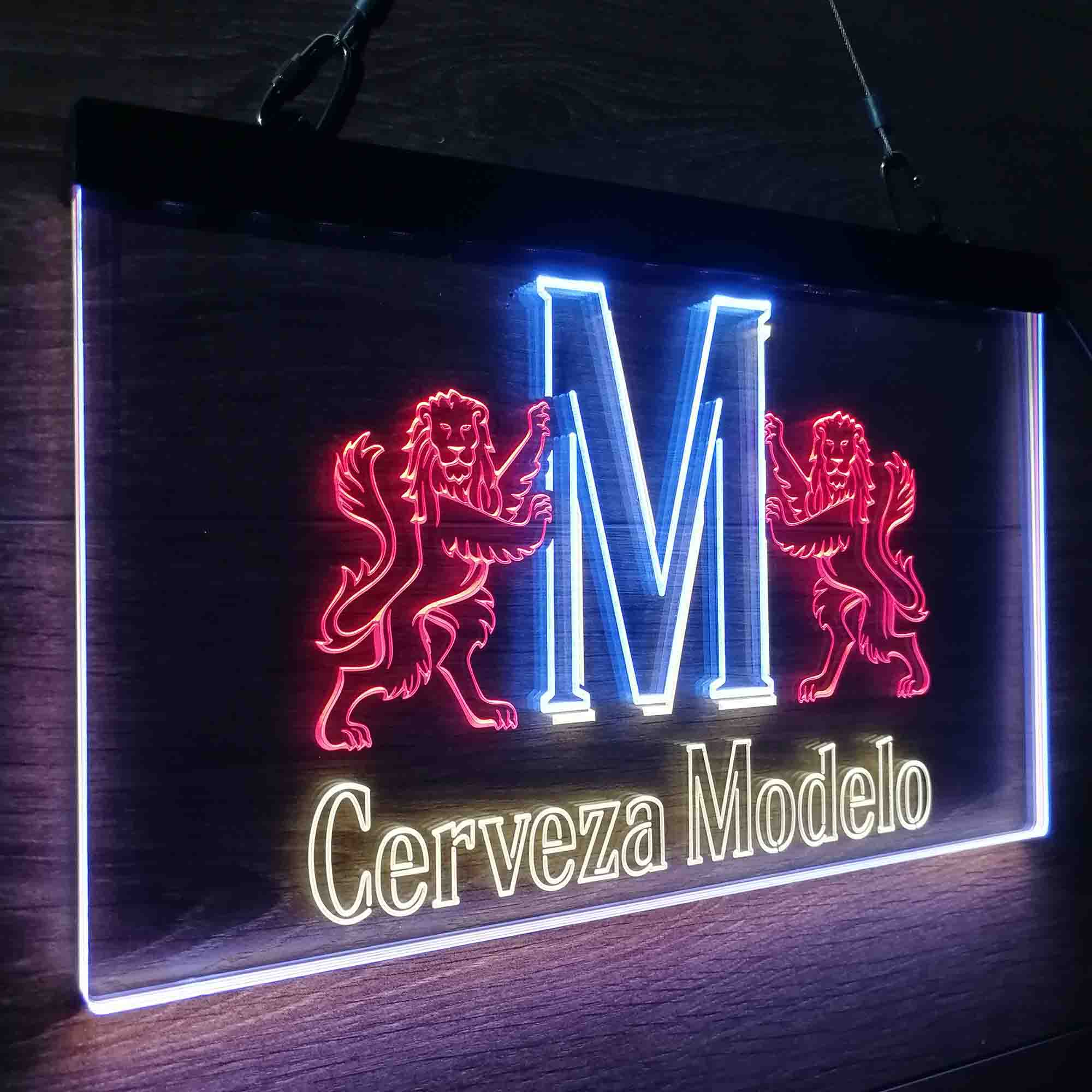 Modelo Especial Neon LED Sign 3 Colors