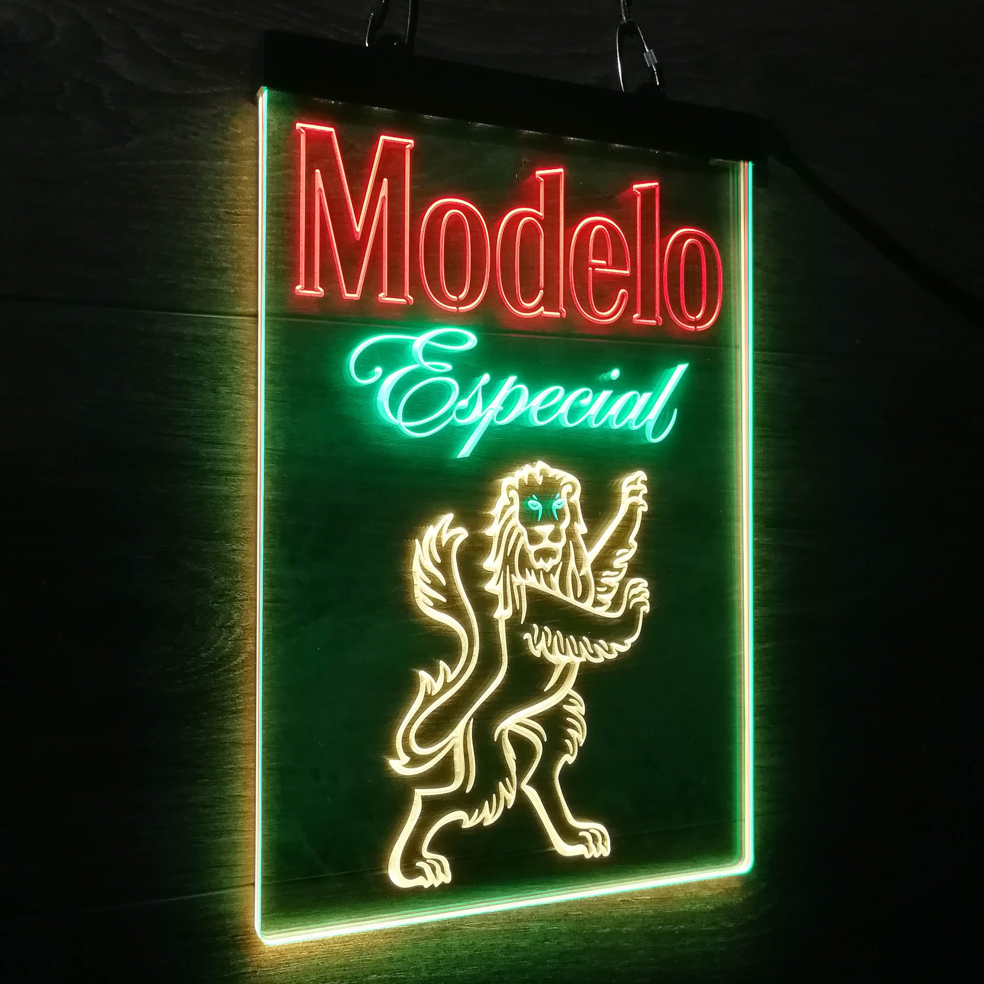 Modelo Especial Vertical Neon LED Sign 3 Colors