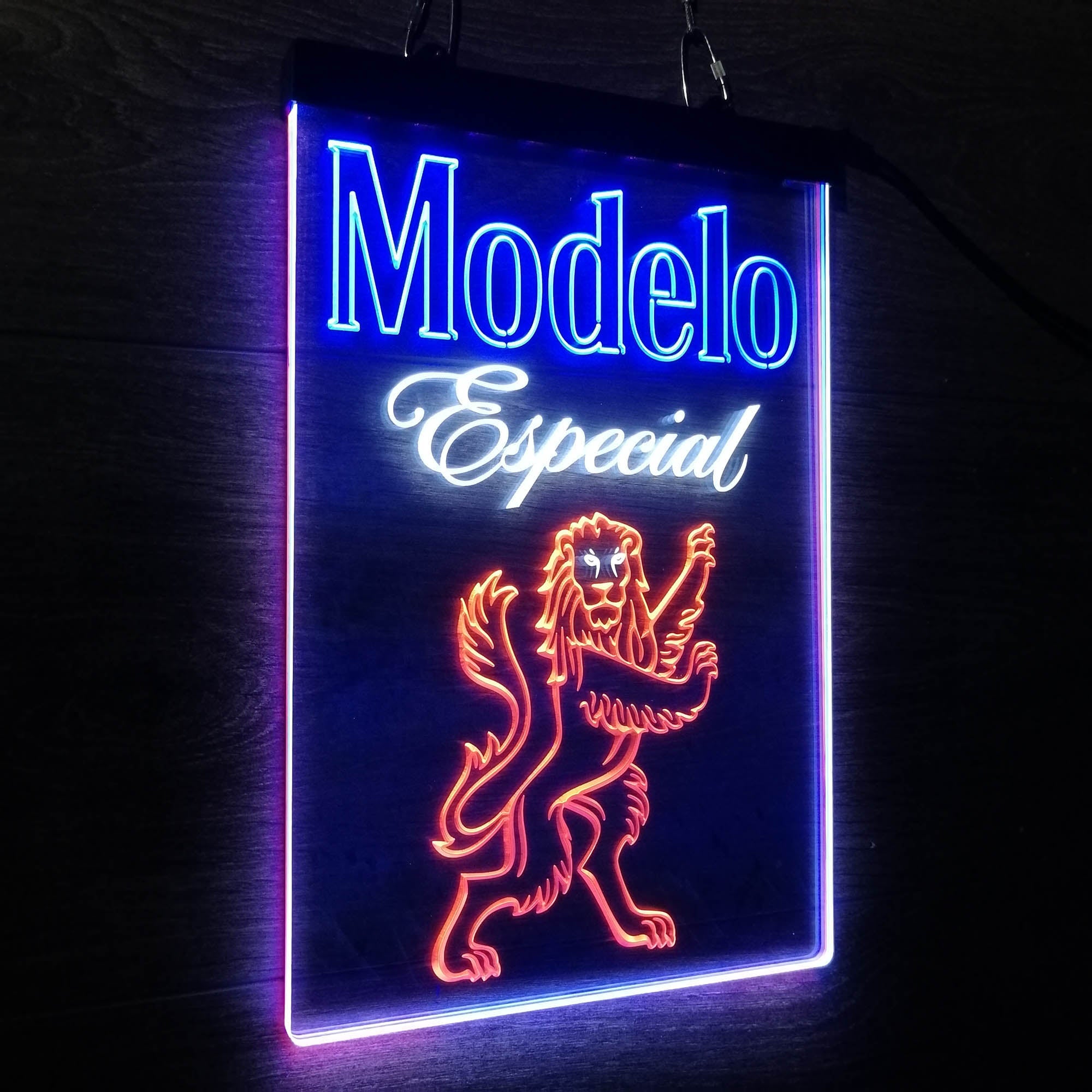 Modelo Especial Vertical Neon LED Sign 3 Colors